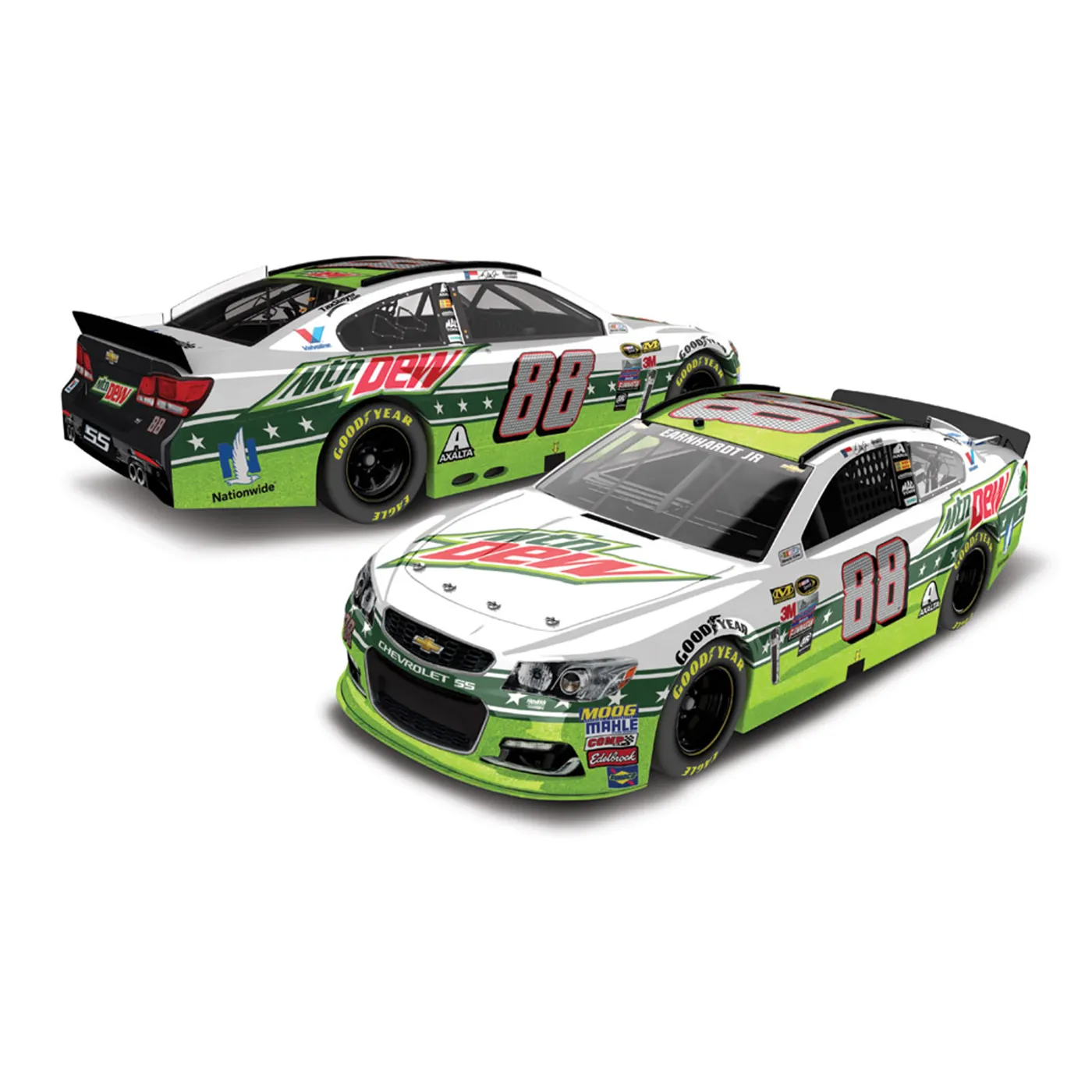 Hendrick Motorsports Dale Jr. 2016 #88 Mountain Dew All-Star 1:24 Scale Nascar Sprint Cup Series Die-Cast