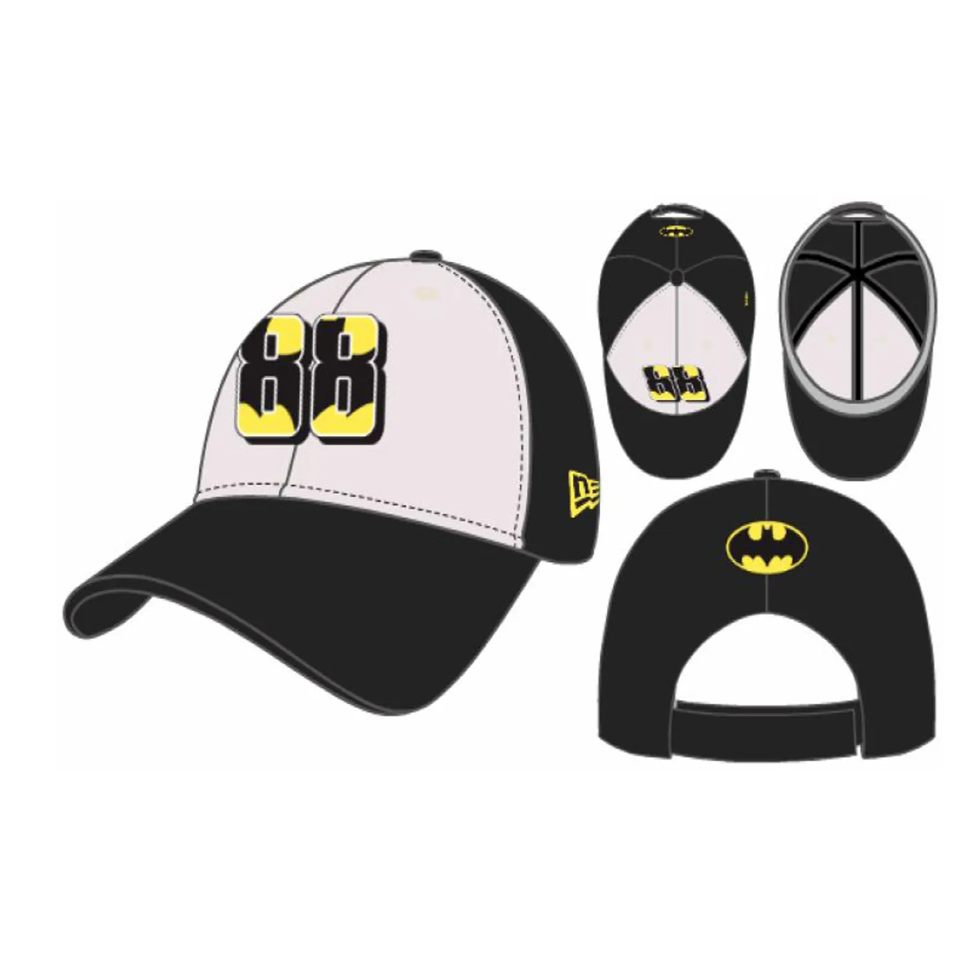 Hendrick Motorsports Dale Jr. #88 Batman Youth Classic 9FOURTY  Snapback Hat