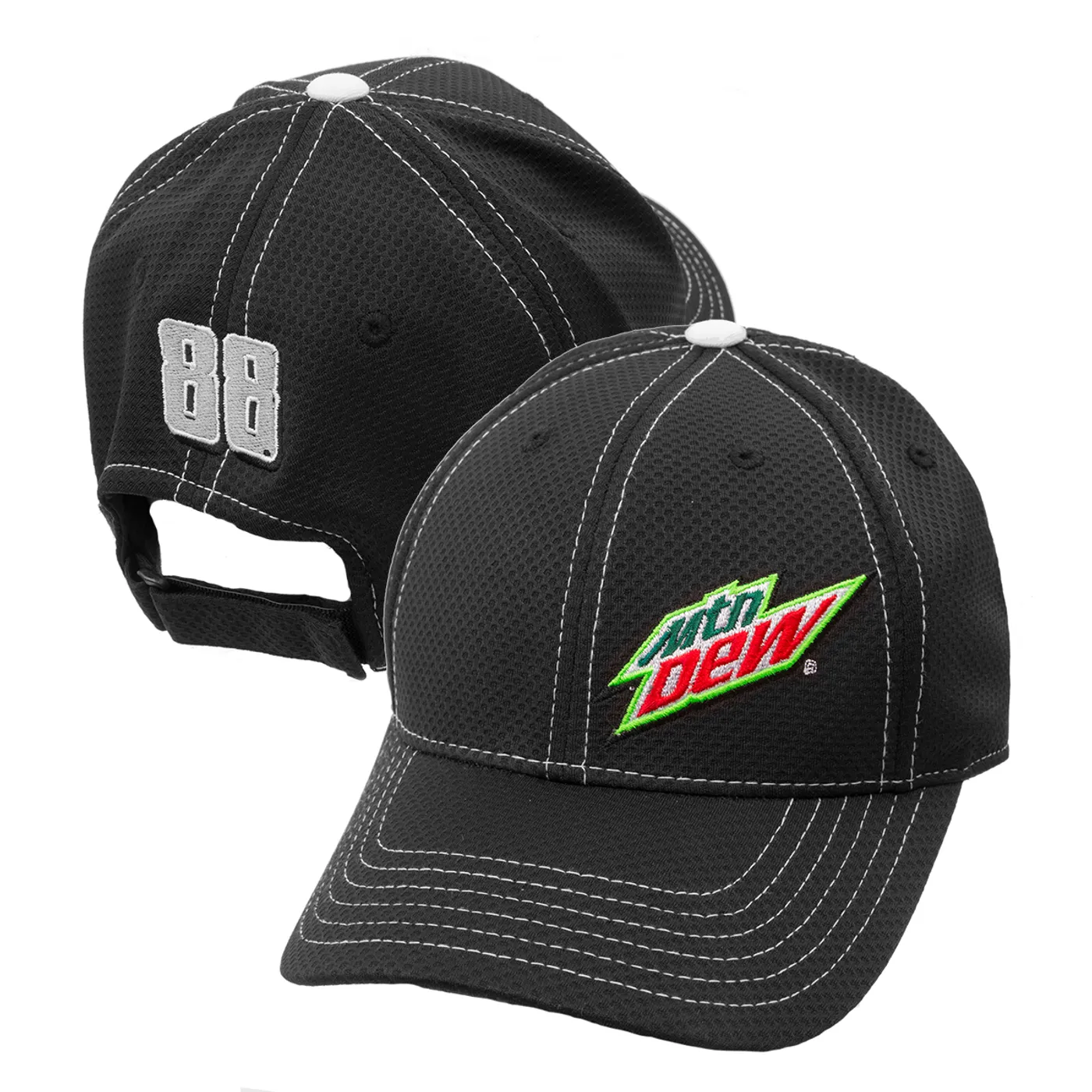 Hendrick Motorsports Dale Earnhardt Jr #88 Official 2017 Team Hat - Mtn Dew