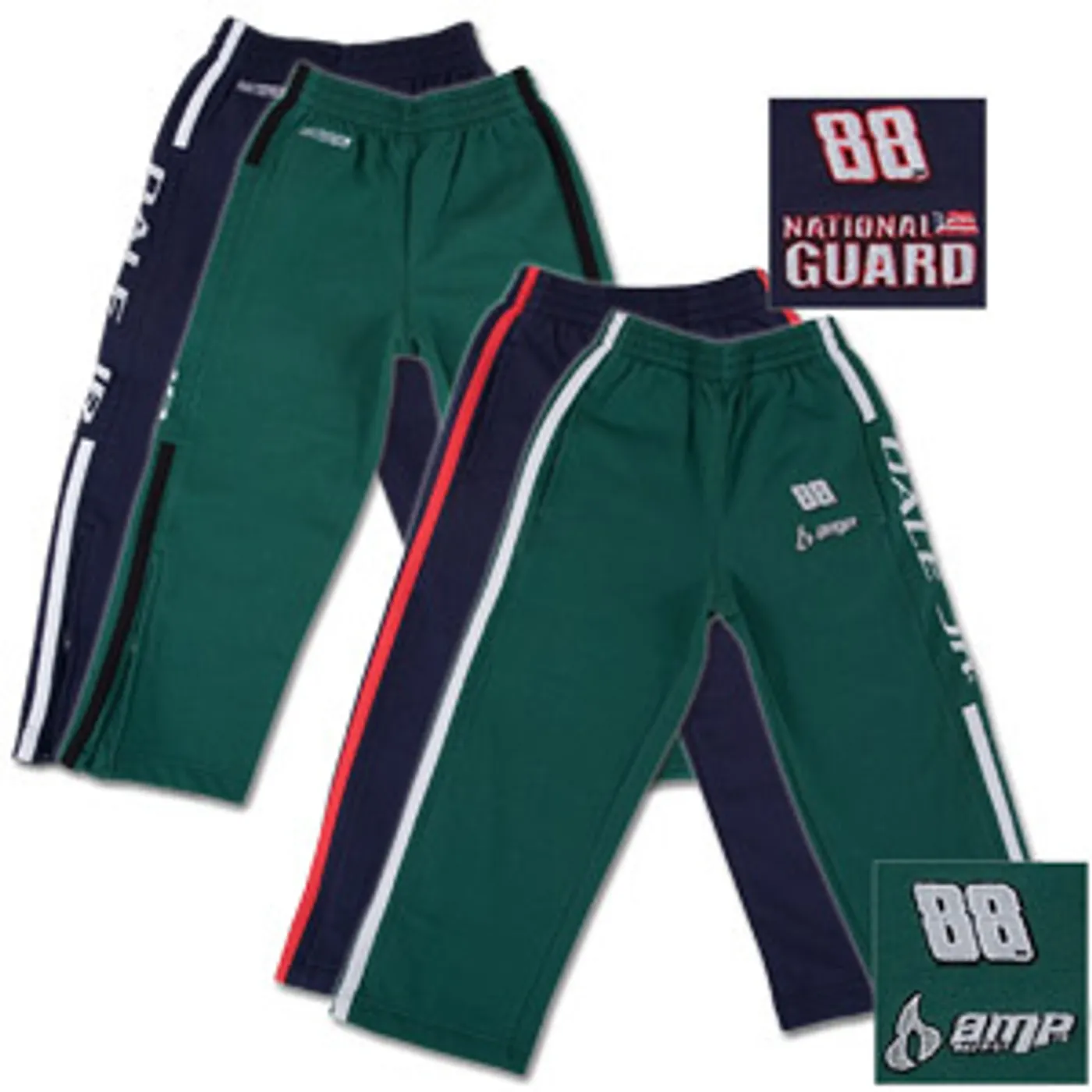 Hendrick Motorsports Dale Jr #88 Racer Striped Youth Pant