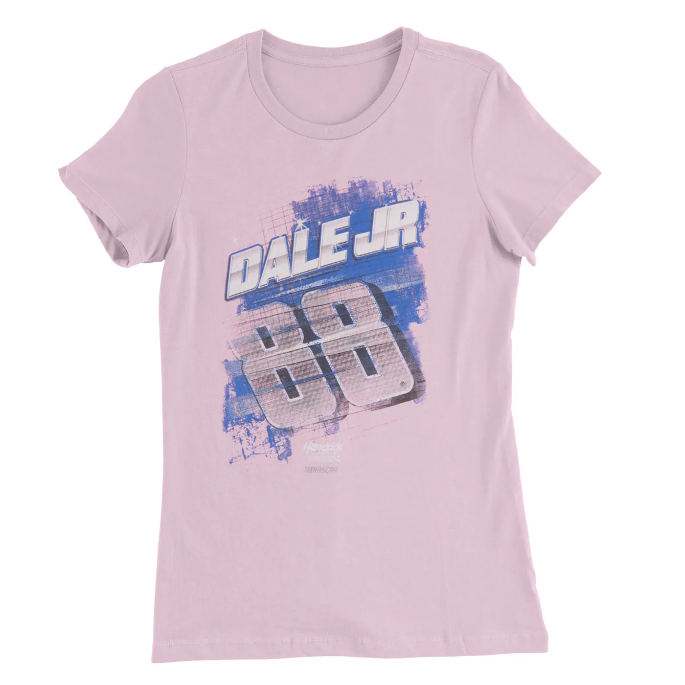 Hendrick Motorsports Dale Earnhardt Jr #88 Breast Cancer Awareness Ladies T-shirt
