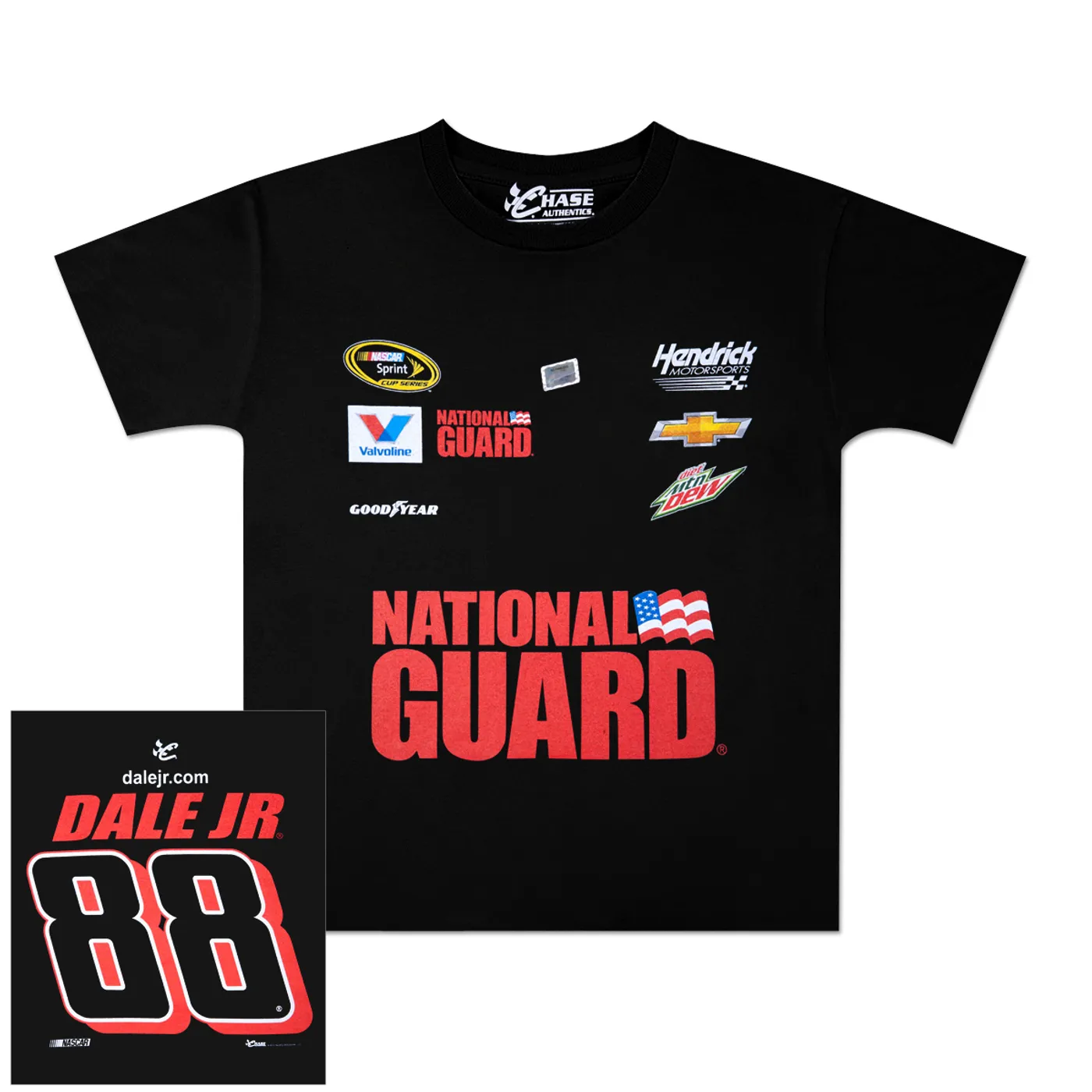 Hendrick Motorsports Dale Jr. National Guard Youth Uniform T-shirt