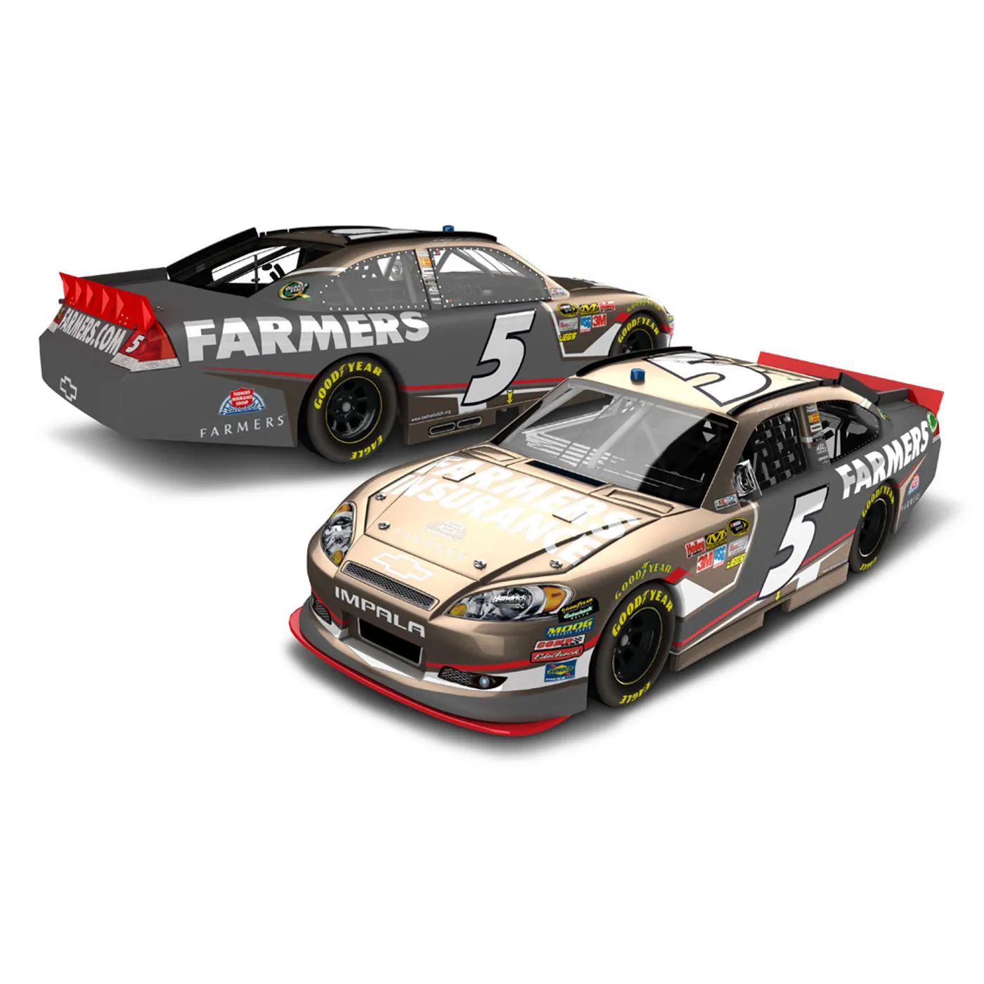 Hendrick Motorsports Kasey Kahne #5 Famers Insurance Rampage 1:24 Scale Diecast
