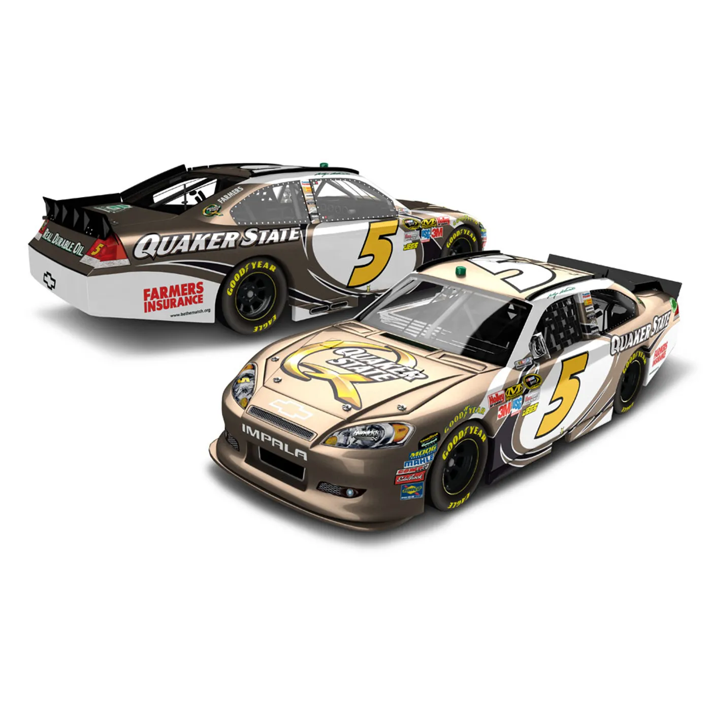 Hendrick Motorsports Kasey Kahne #5 Quaker State Rampage 1:24 Scale Diecast