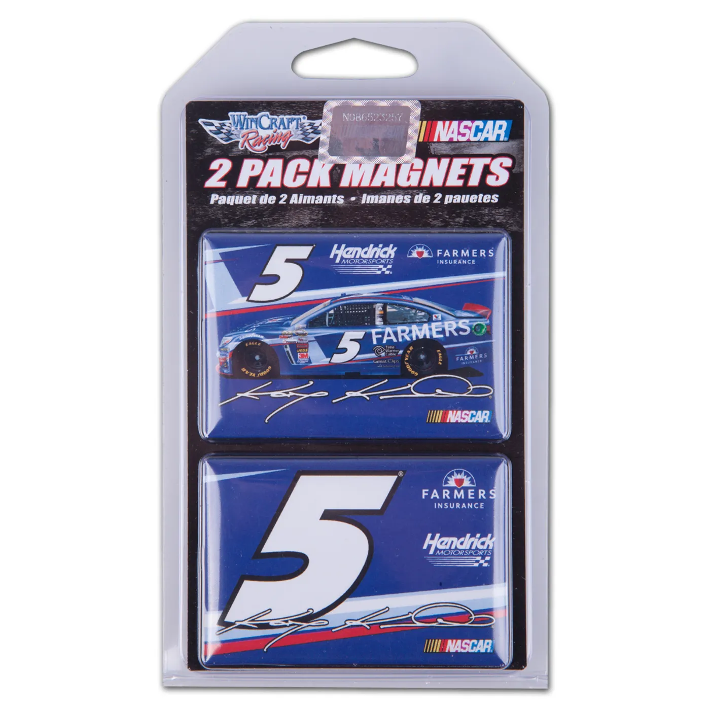 Hendrick Motorsports Kasey Kahne-2014 2x3 magnet 2 pack