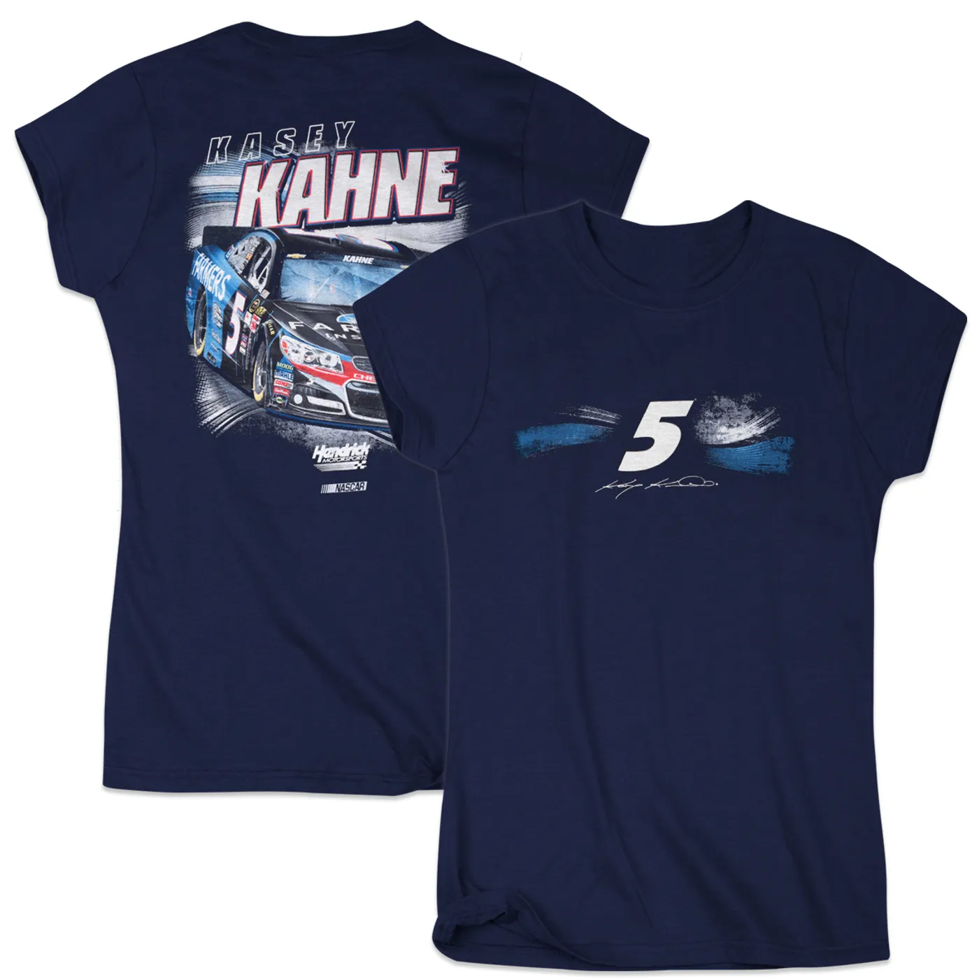 Hendrick Motorsports Kasey Kahne #5 Ladies Full Throttle Tee