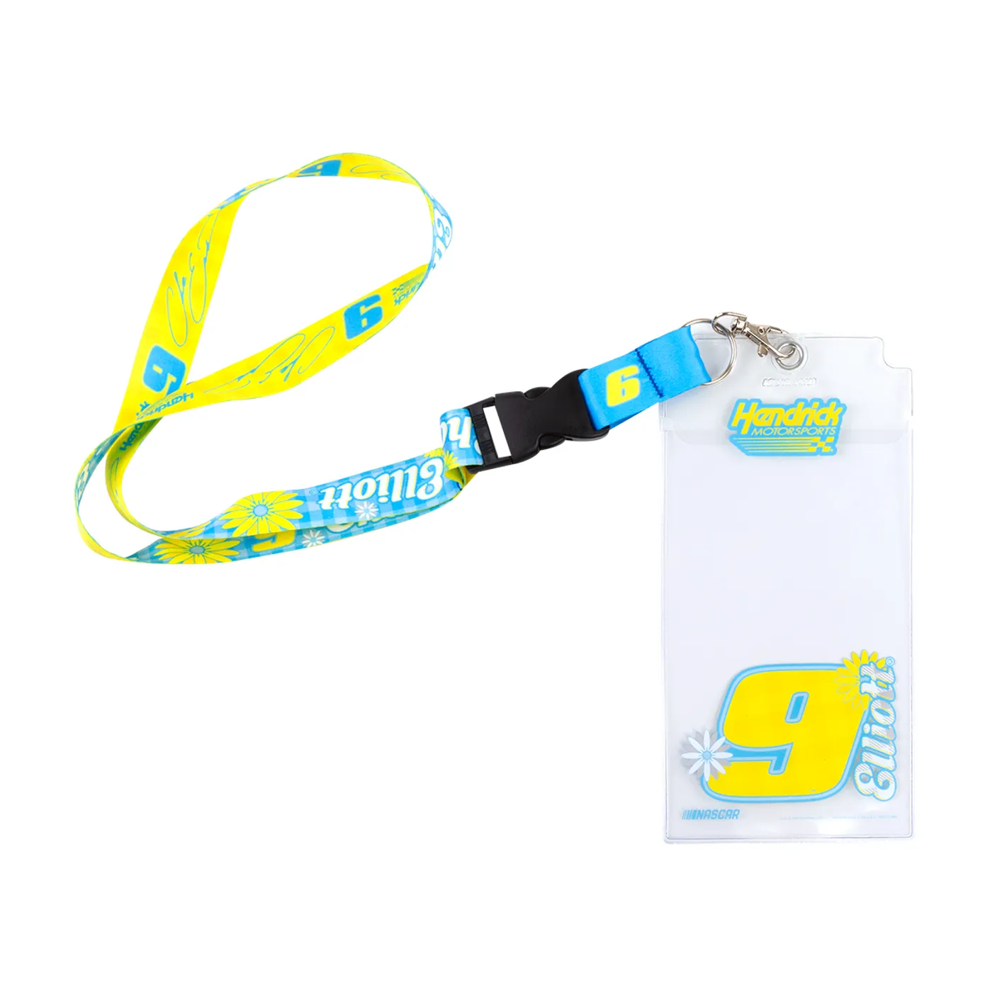 Hendrick Motorsports #9 NASCAR Chase Elliott Credential Holder With Lanyard