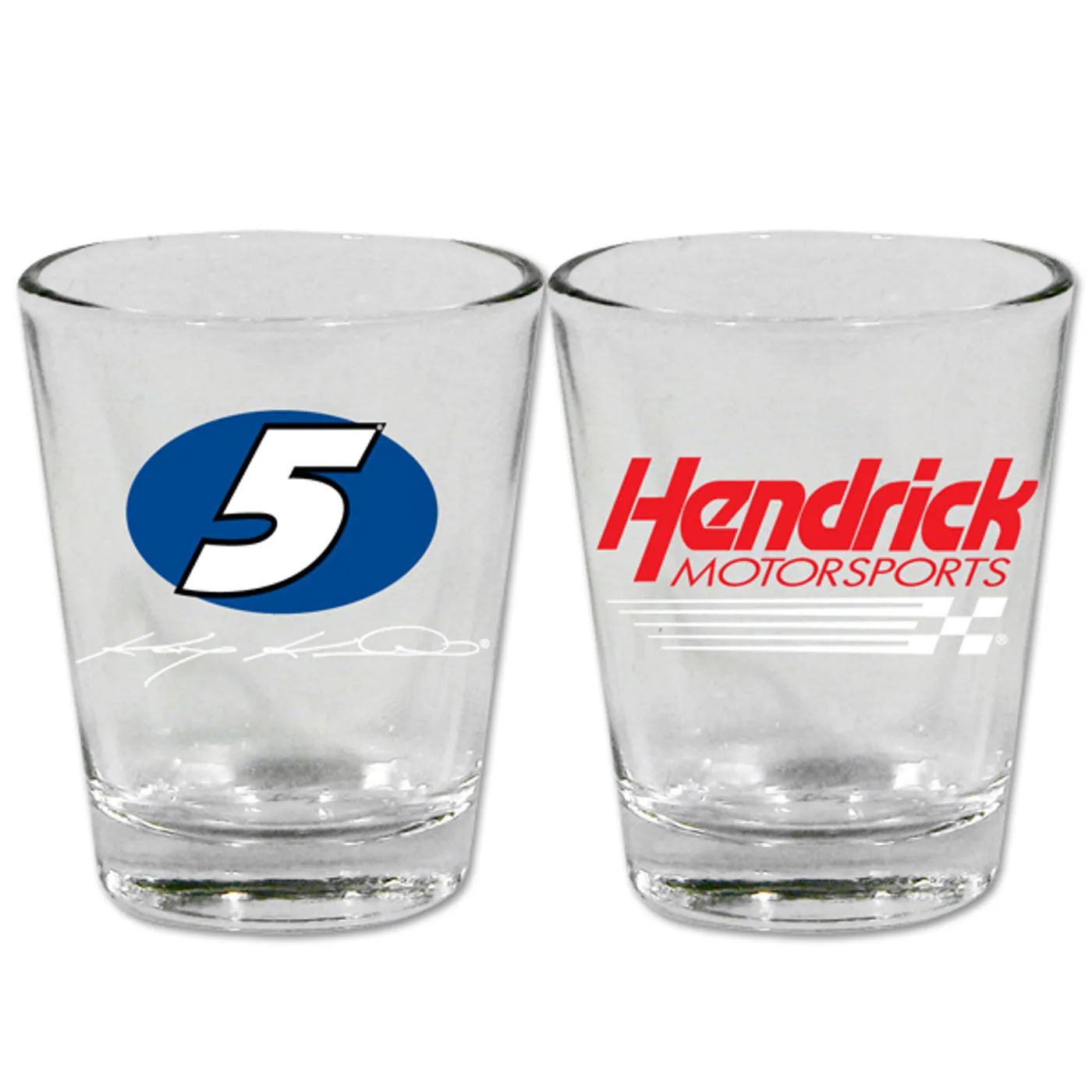 Hendrick Motorsports #5 2oz Shot Glass