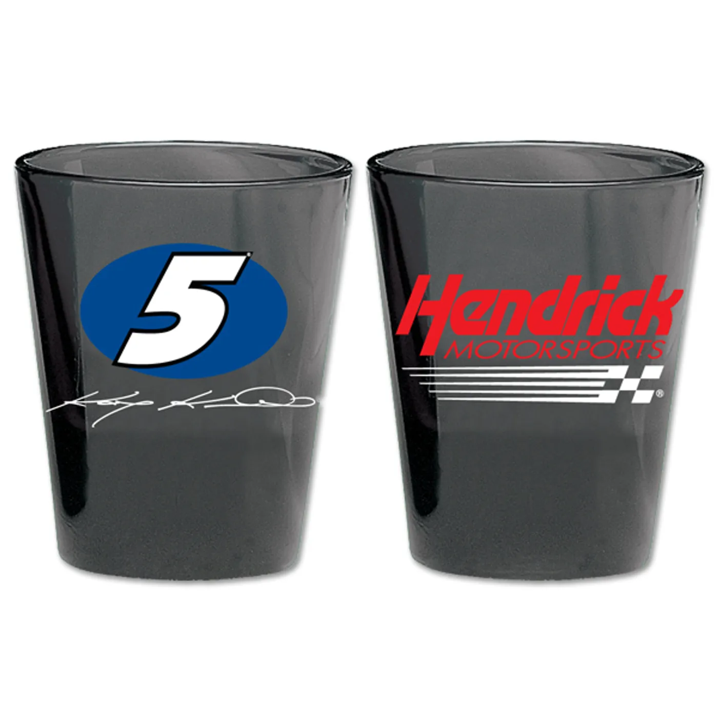 Hendrick Motorsports #5 2oz Black Shot Glass