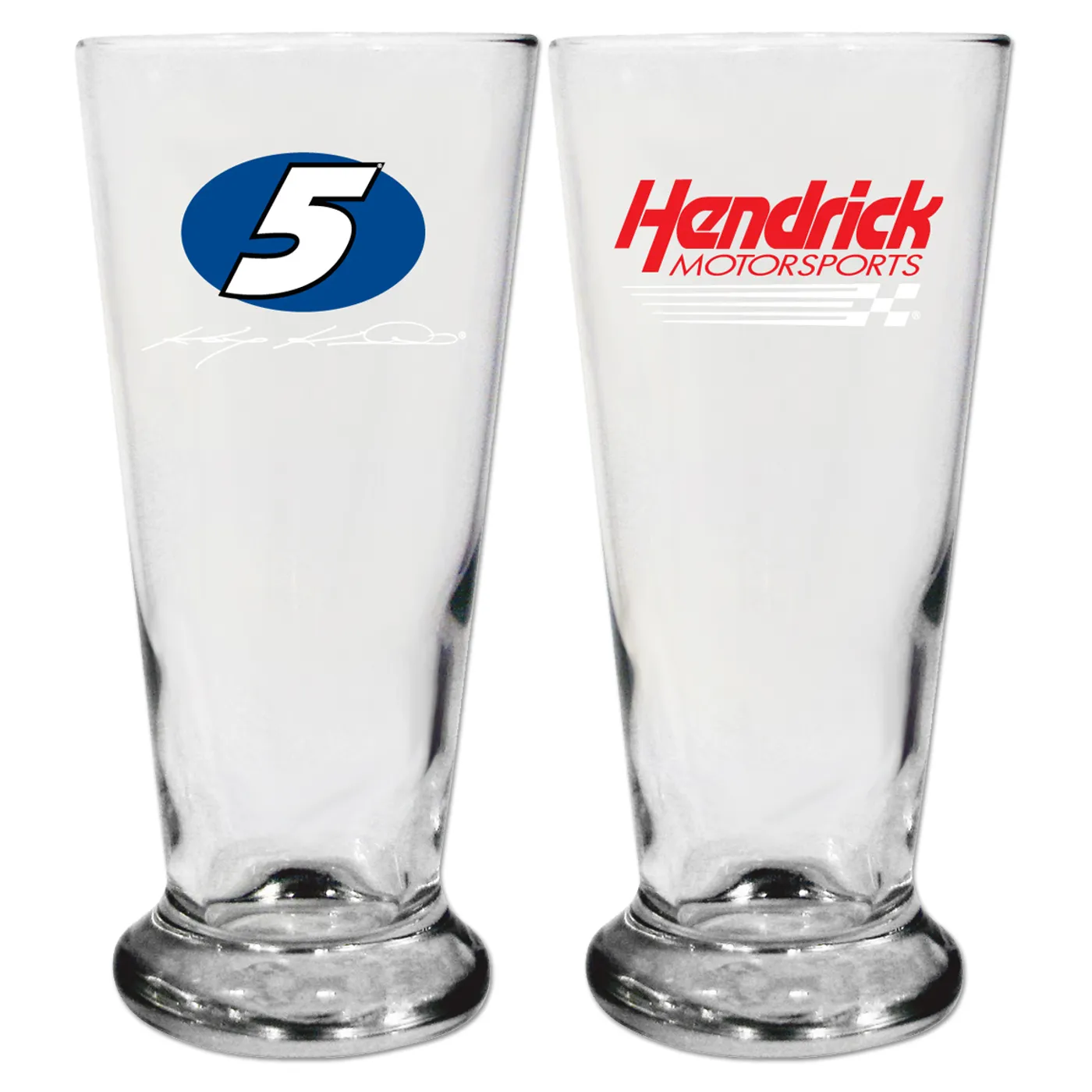 Hendrick Motorsports #5 16.5oz Pilsner Glass
