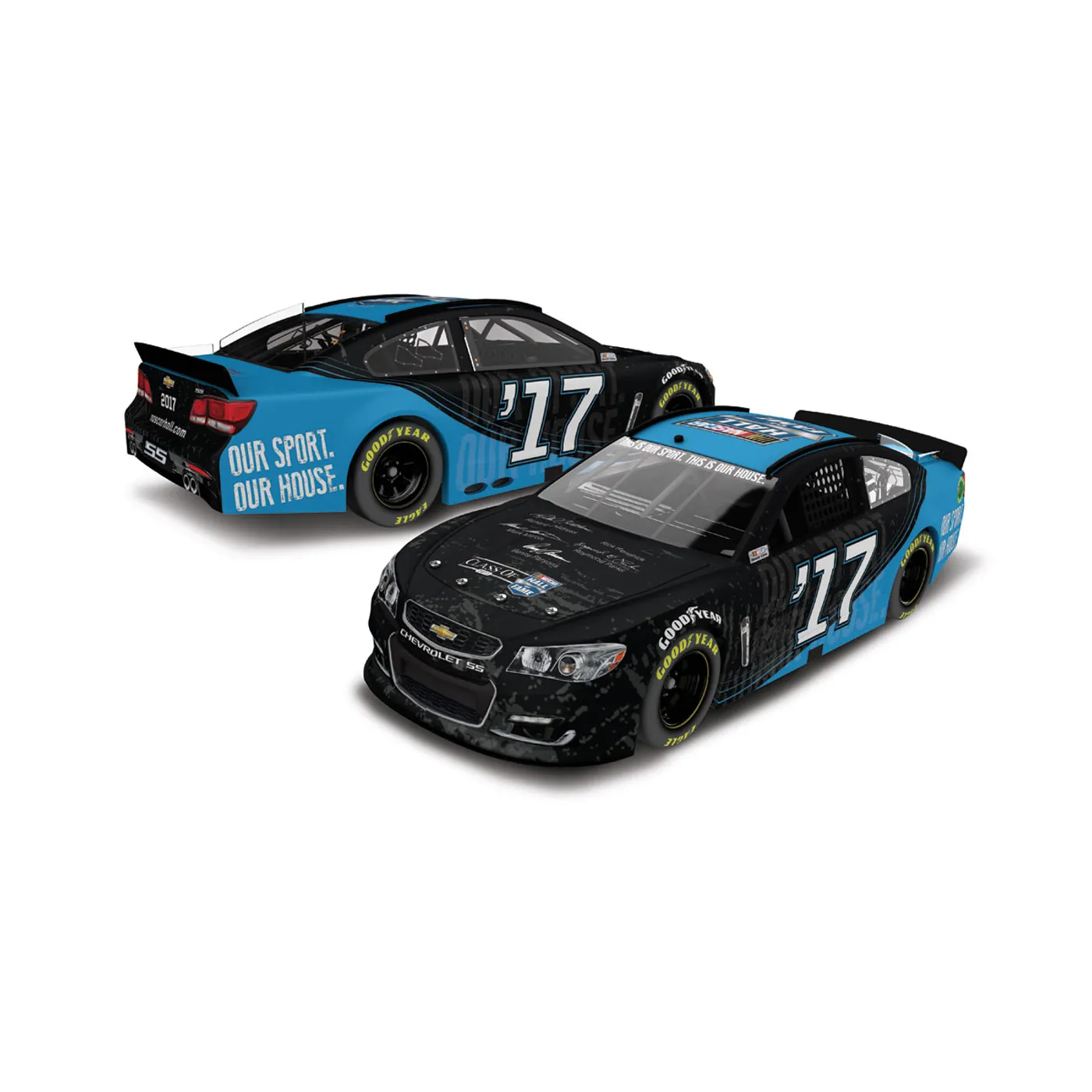 Hendrick Motorsports NASCAR Hall of Fame Class of 2017 1:64 Scale Die-Cast