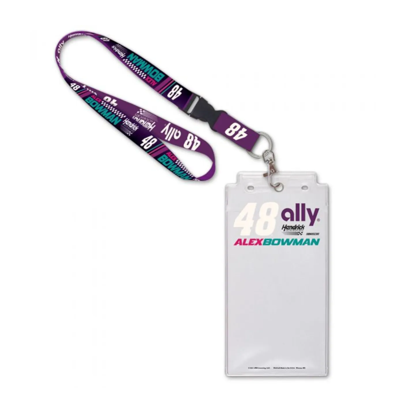 Hendrick Motorsports Alex Bowman Credential Holder w/ Lanyard