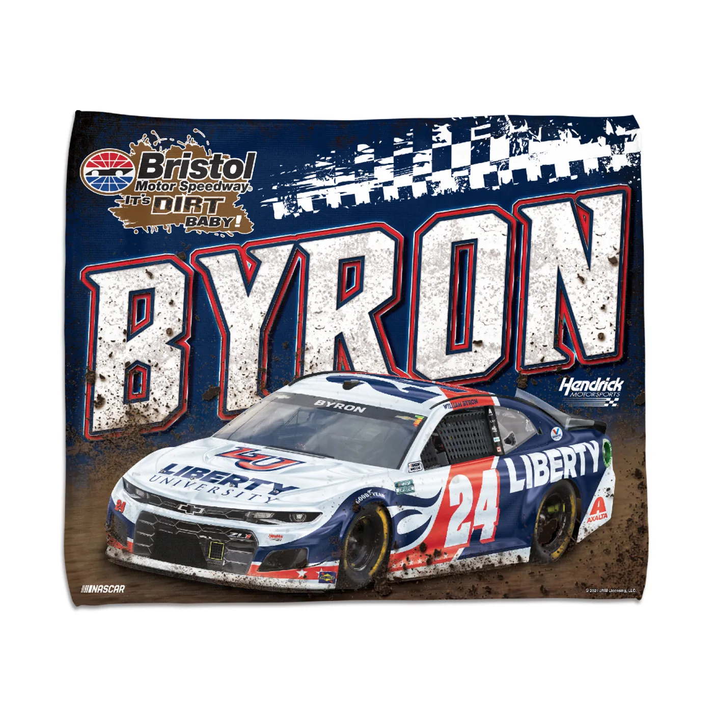Hendrick Motorsports William Byron #24 Bristol Motor Speedway Rally Towel