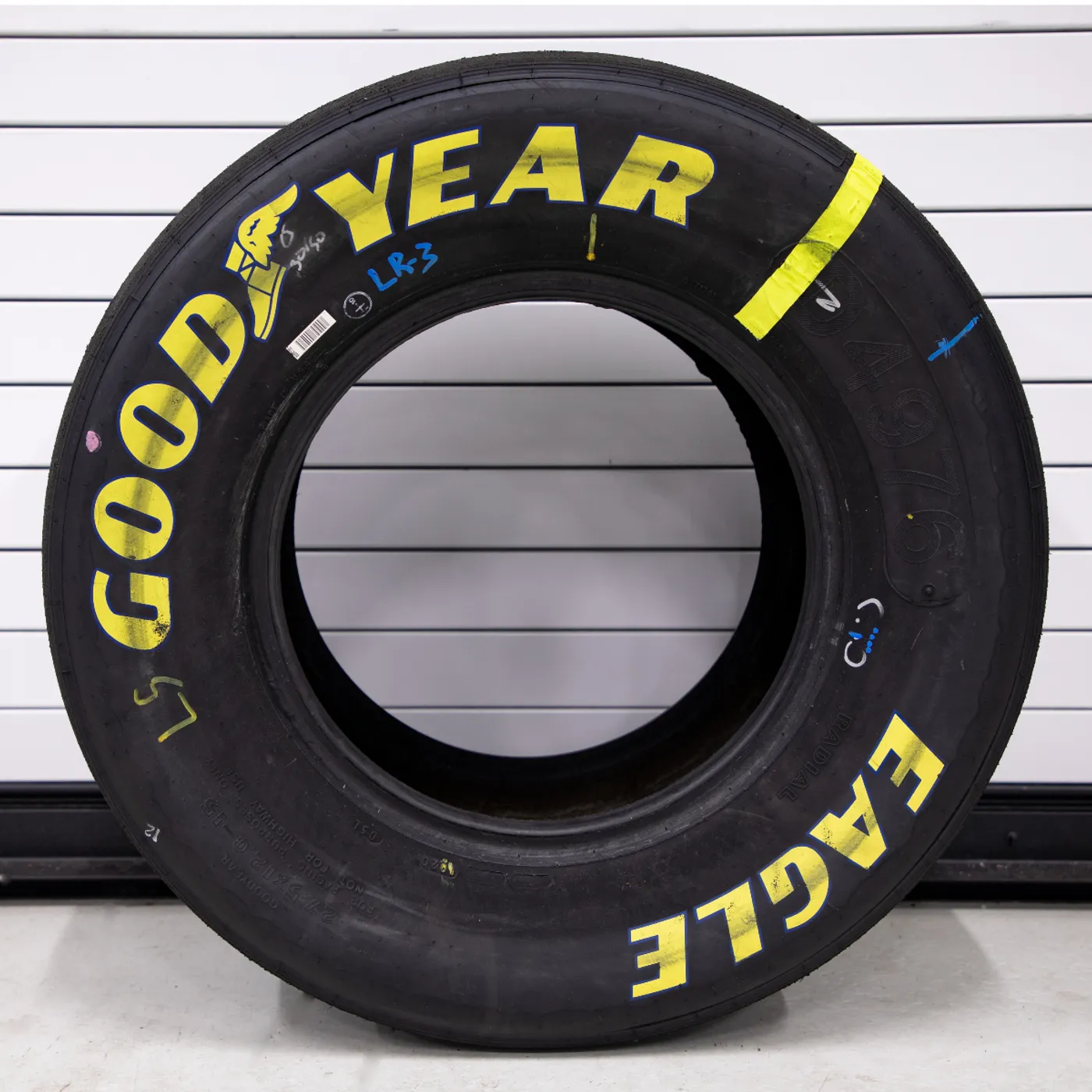 Hendrick Motorsports Race Used 2021 Kyle Larson #5 All-Star Texas Win Tire
