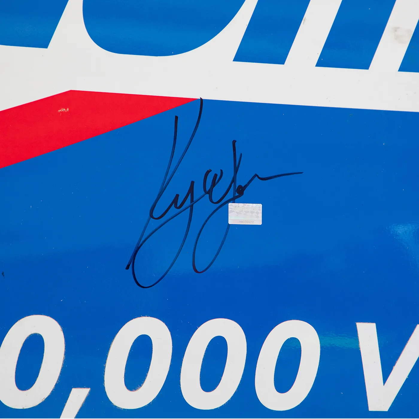 Hendrick Motorsports Signed Race Used 2021 Kyle Larson #5 Hendrickcars.com Quarter Panel - Texas All-Star Win