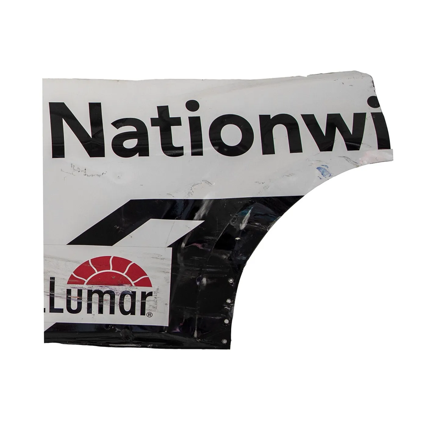 Hendrick Motorsports Race Used 2019 Alex Bowman #88 Nationwide Retirement Plan Partial Quarter - ROVAL P2