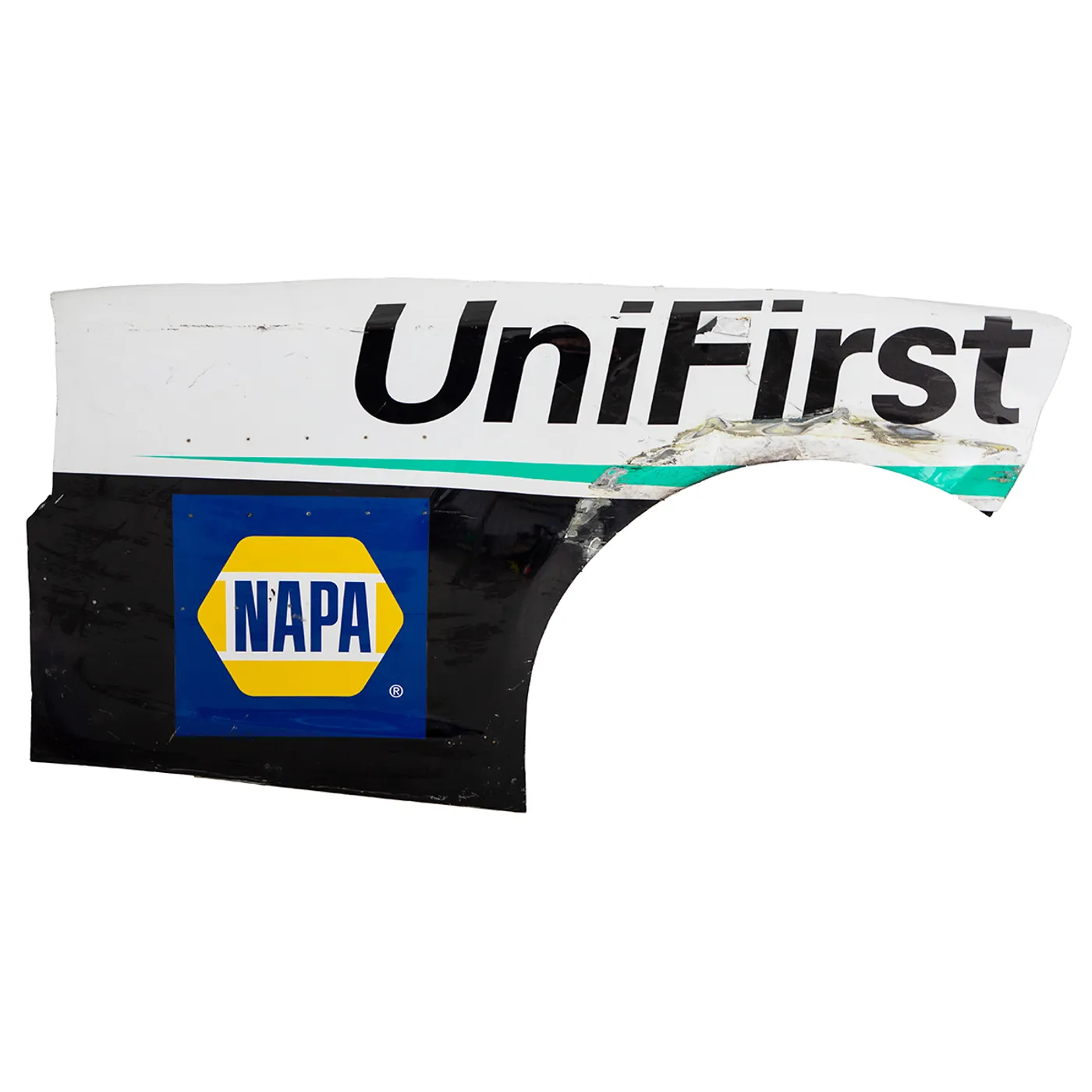 Hendrick Motorsports Race Used 2020 Chase Elliott #9 UniFirst Quarter Panel - Las Vegas 2