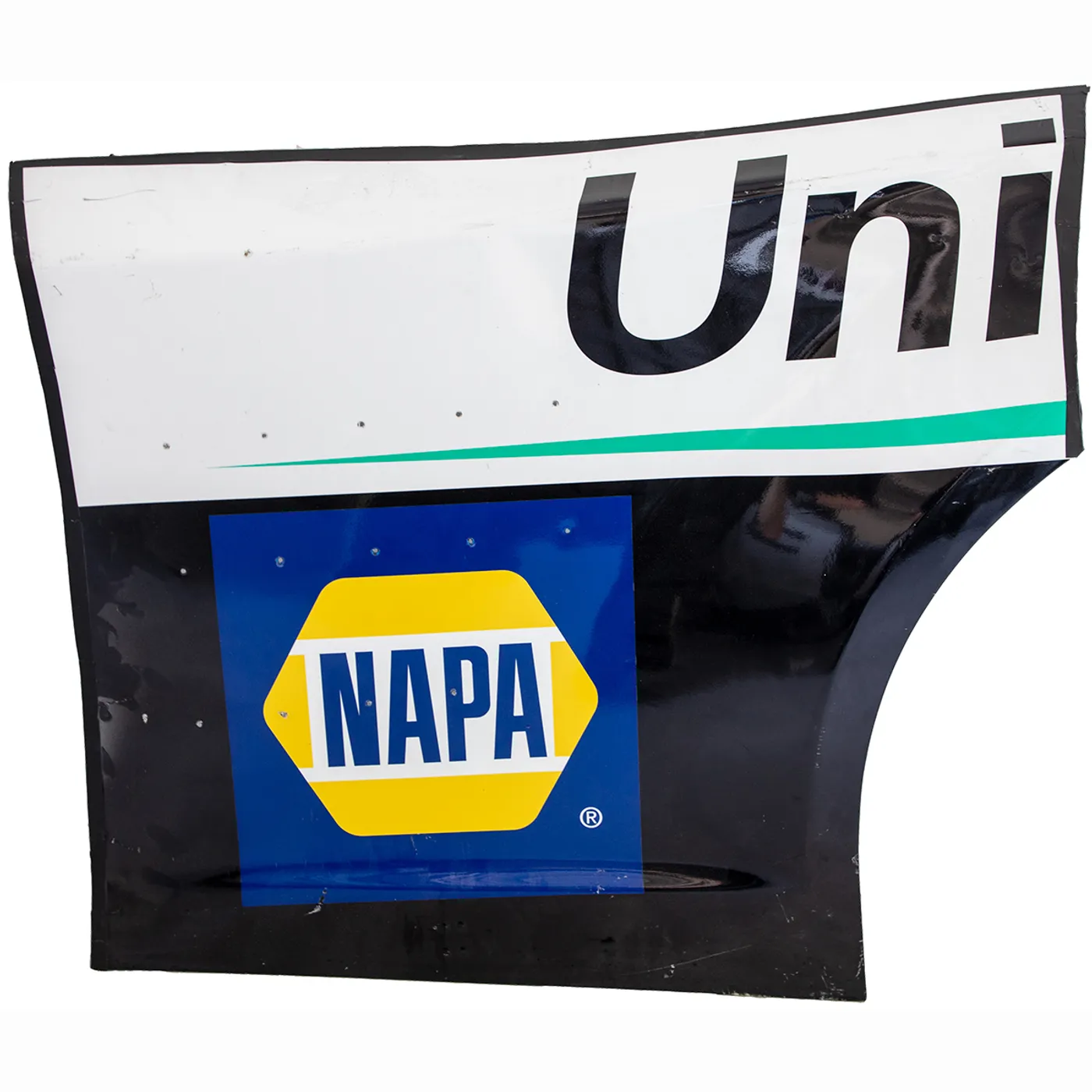 Hendrick Motorsports Race Used 2020 Chase Elliott #9 UniFirst Quarter Panel - Las Vegas 2