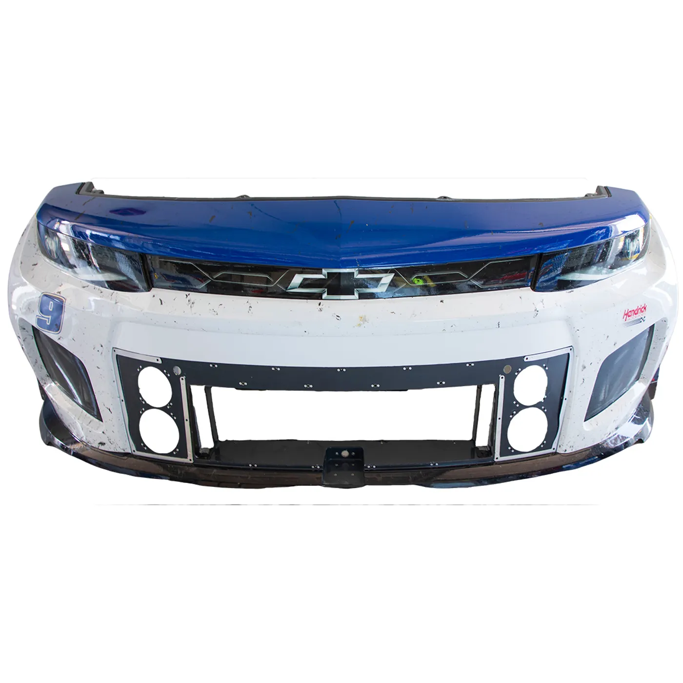 Hendrick Motorsports Race Used 2022 Chase Elliott #9 NAPA Nose - ROVAL