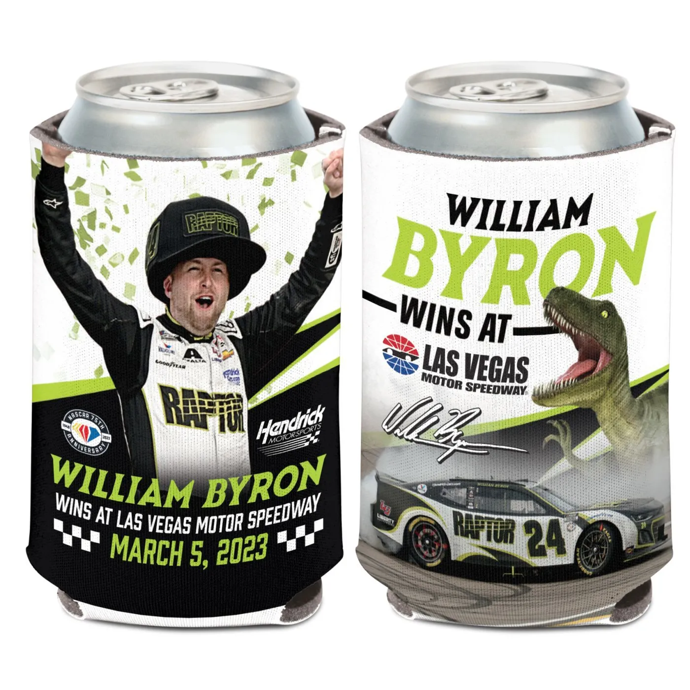 Hendrick Motorsports William Byron #24 2023 Las Vegas Win 12 oz. Can Cooler