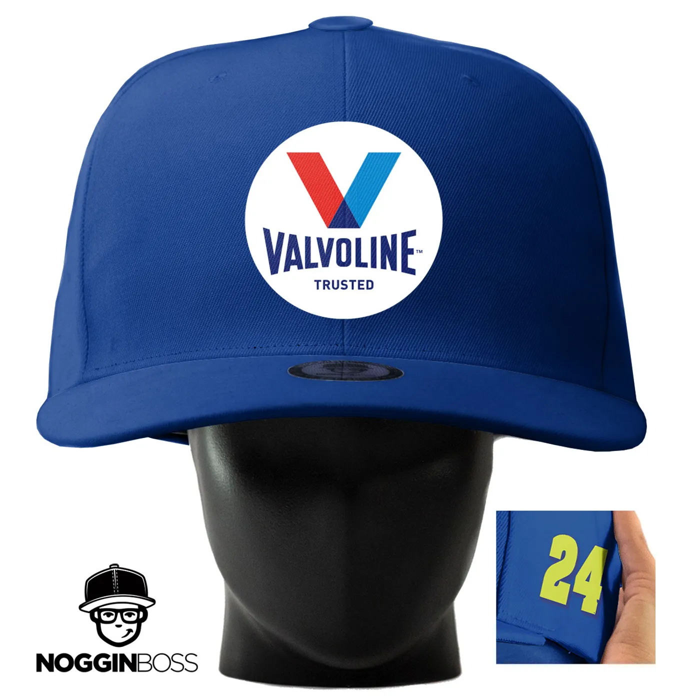 Hendrick Motorsports William Byron #24 Valvoline Royal Noggin Boss