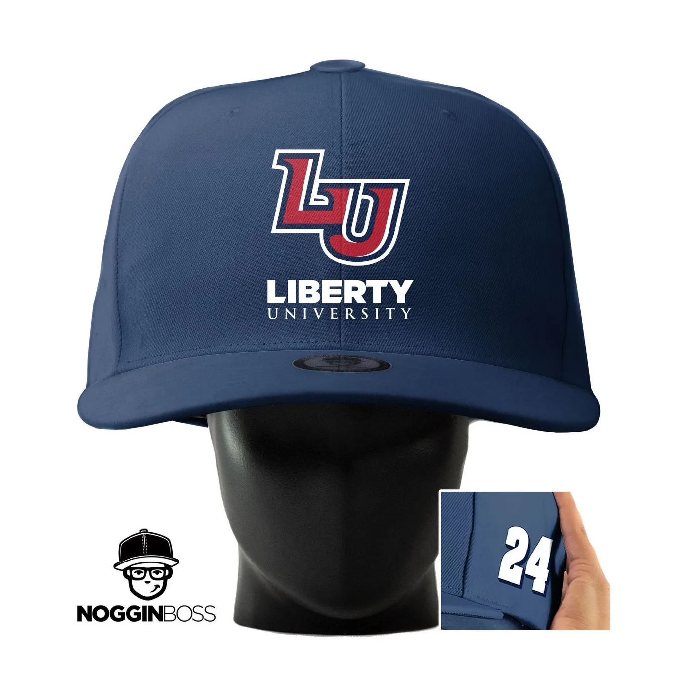 Hendrick Motorsports William Byron #24 Liberty University Noggin Boss
