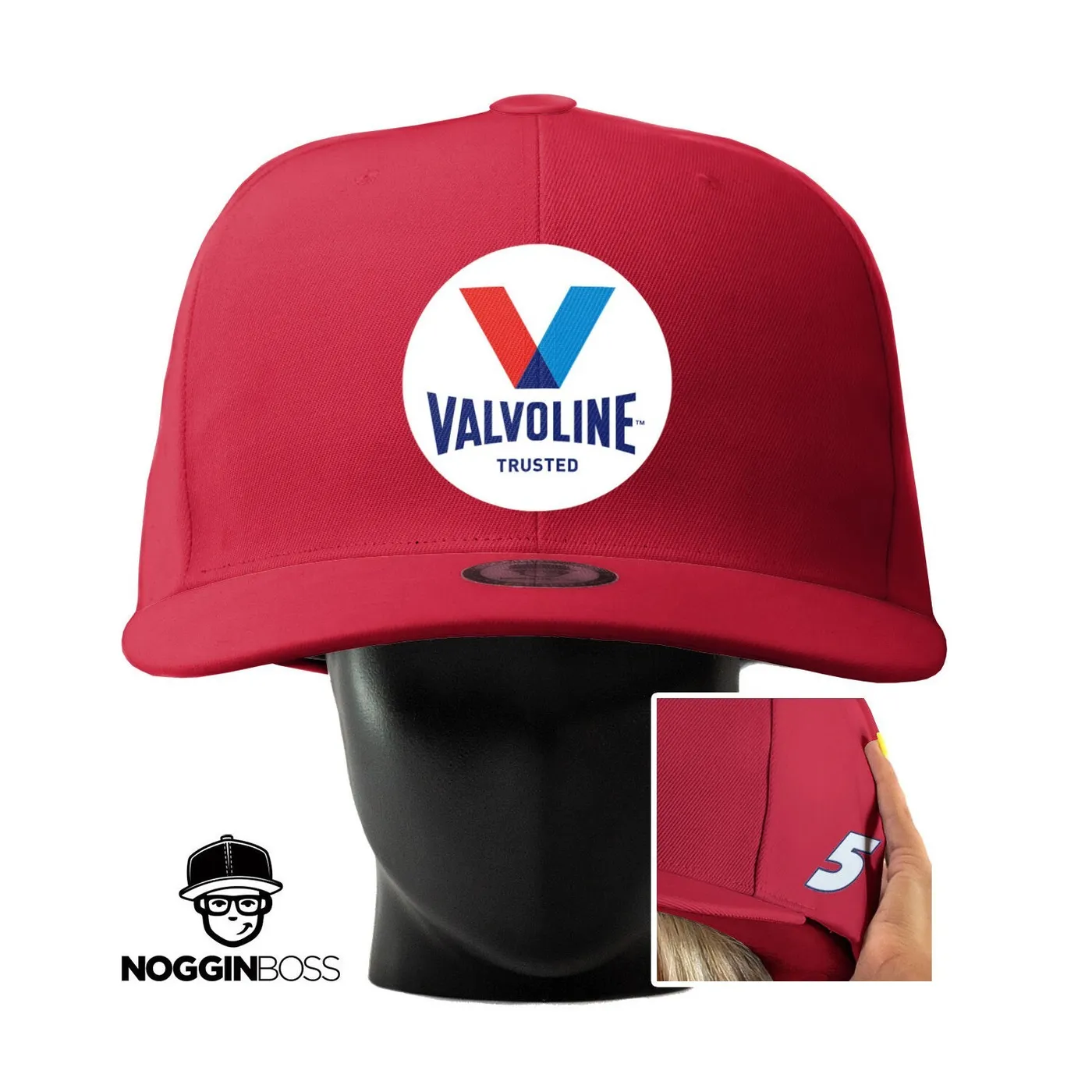 Hendrick Motorsports Kyle Larson #5 Valvoline Red Noggin Boss
