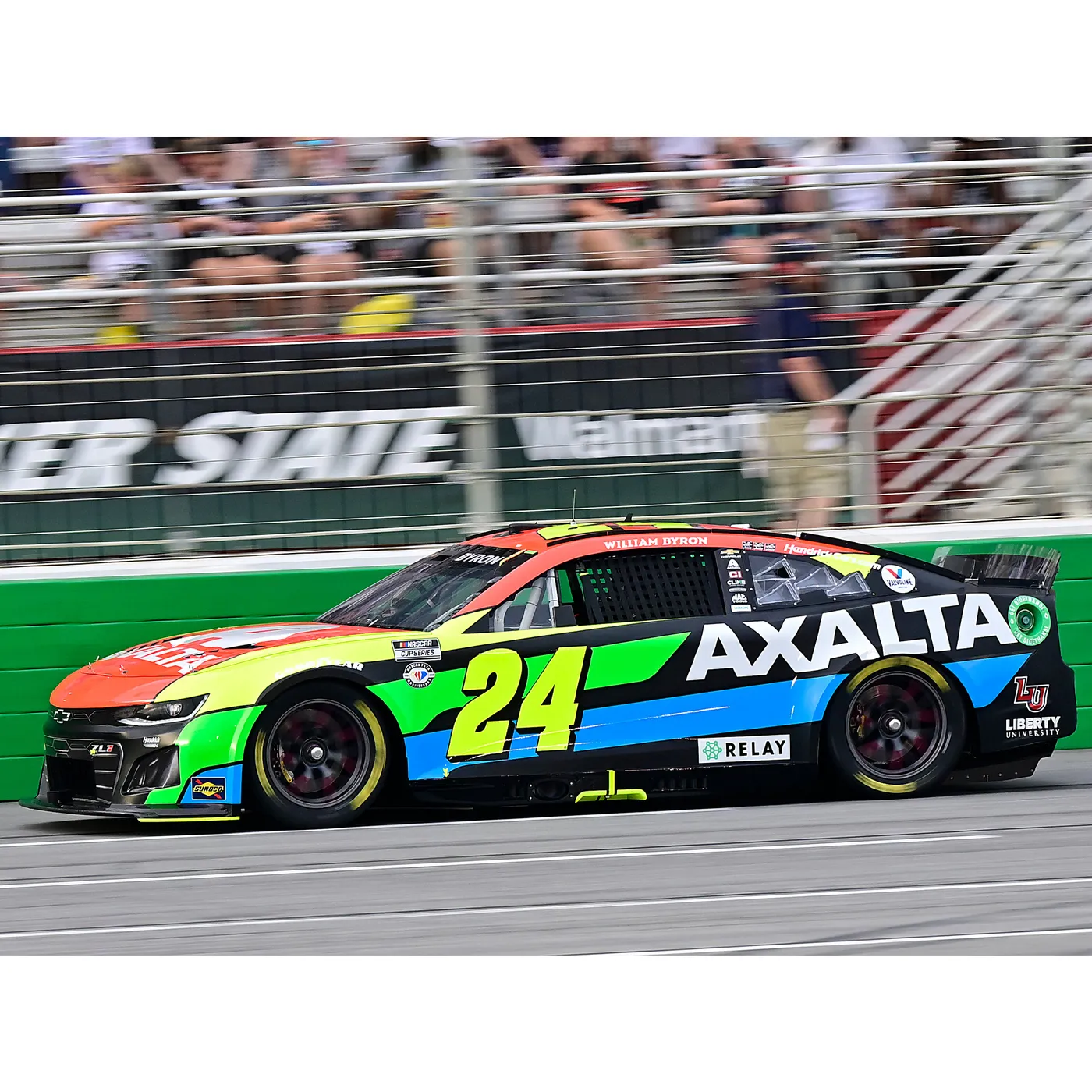 Hendrick Motorsports AUTOGRAPHED William Byron #24 2023 Atlanta Summer RACE WIN 1:24 HO Die-Cast