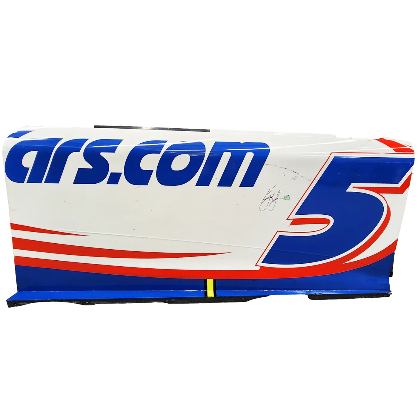 Hendrick Motorsports AUTOGRAPHED Race Used 2022 Kyle Larson #5 Hendrickcars.com Passenger Door - Martinsville 2