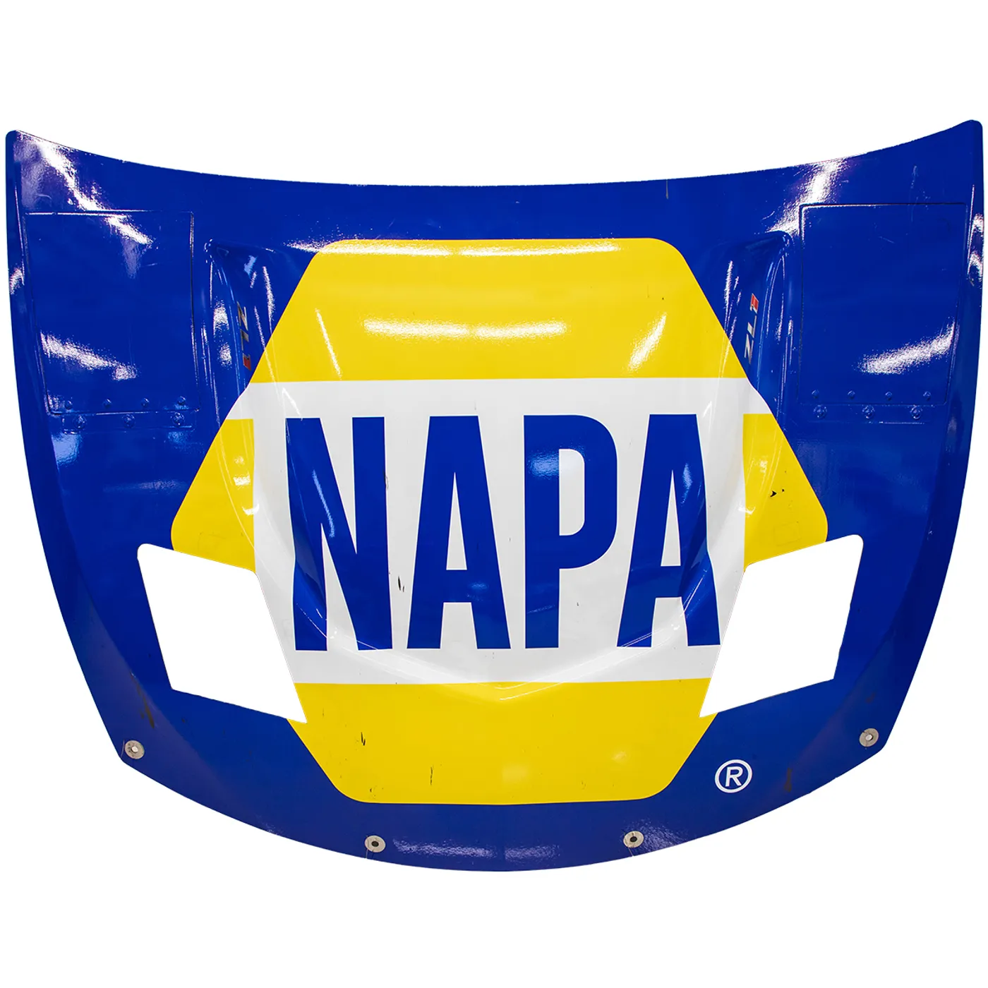 Hendrick Motorsports Race Used 2022 Chase Elliott #9 NAPA Hood - Martinsville 2