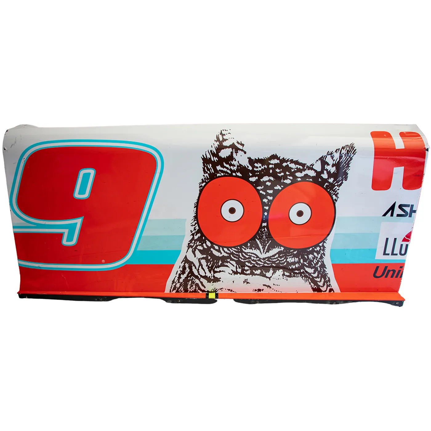 Hendrick Motorsports Race Used Chase Elliott #9 2022 Hooters Door - Las Vegas 2