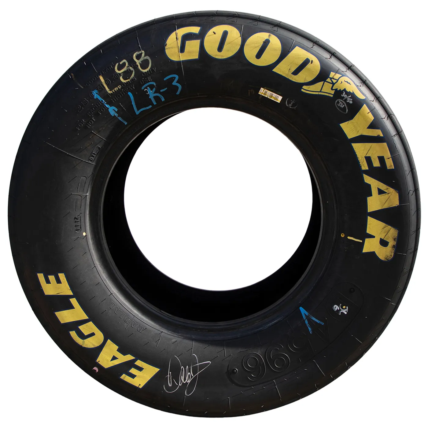 Hendrick Motorsports AUTOGRAPHED Race Used 2015 Dale Earnhardt Jr. #88 Duels at Daytona Victory Tire