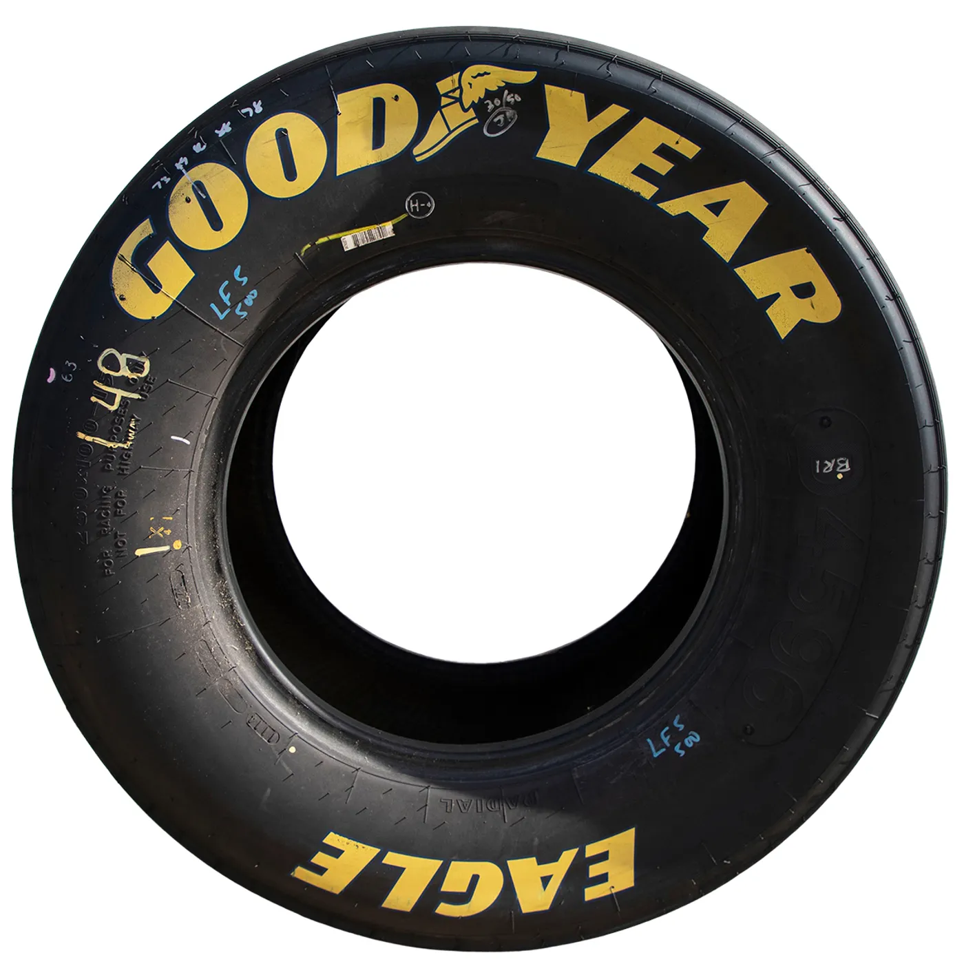 Hendrick Motorsports Race Used 2015 Jimmie Johnson #48 Duels at Daytona Victory Tire