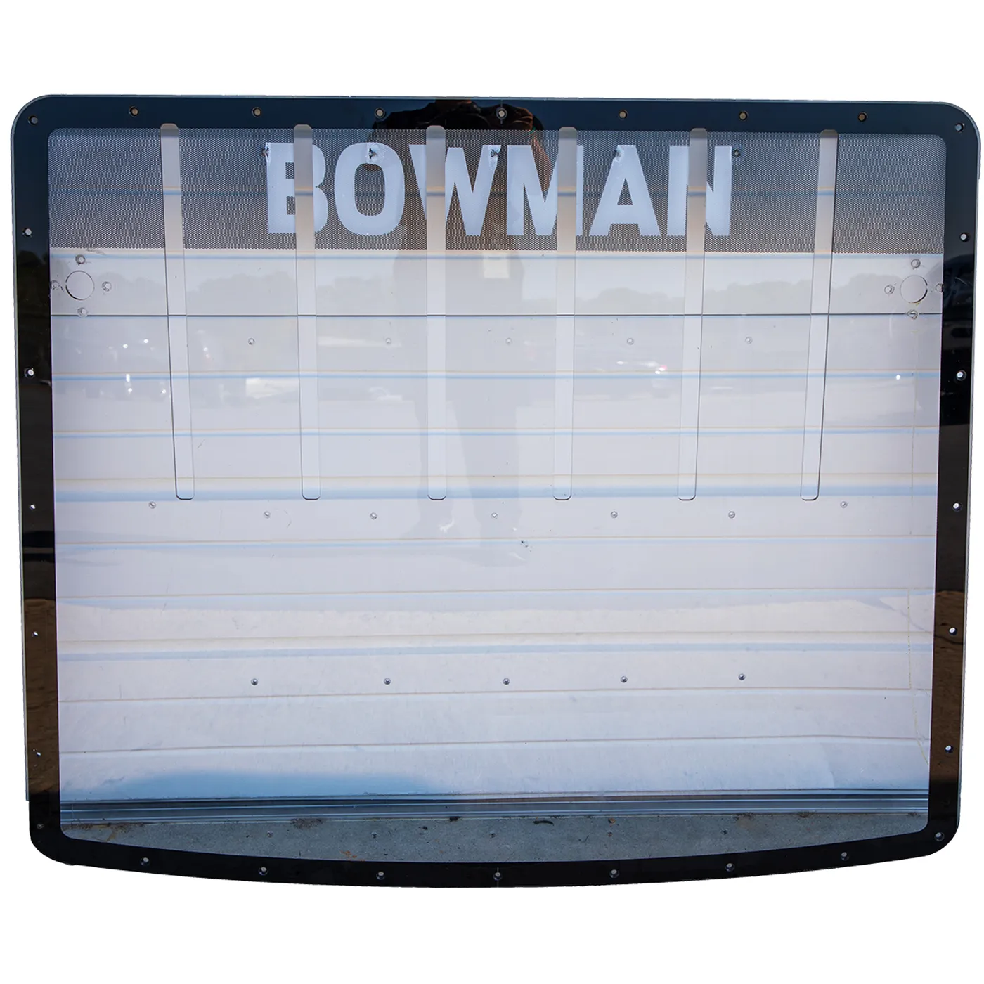 Hendrick Motorsports Race Used 2023 Alex Bowman #48 Rear Window - Talladega 2