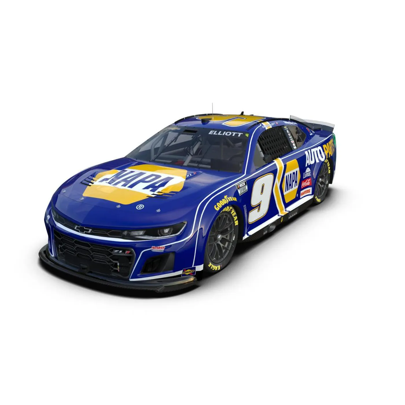 Hendrick Motorsports Chase Elliott #9 2024 NAPA 1:64 Hard Top Die-Cast