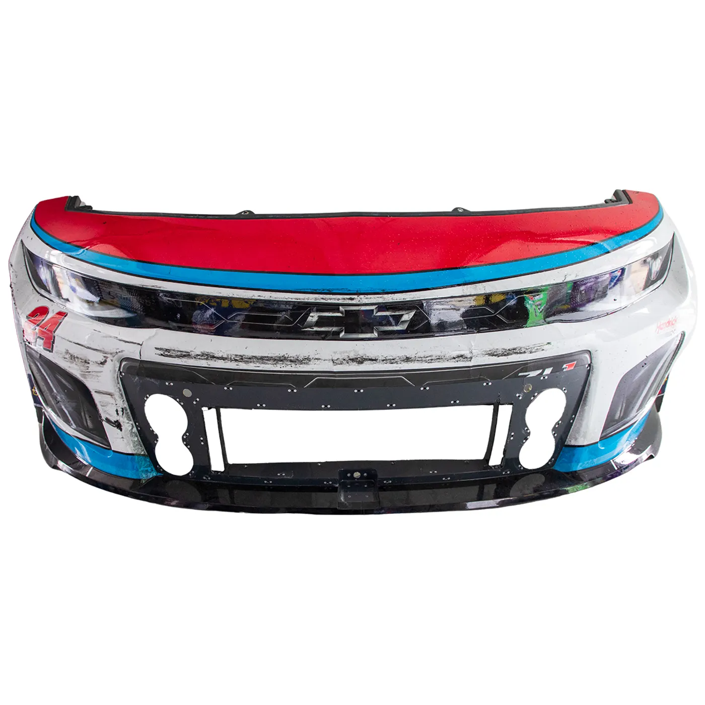 Hendrick Motorsports Race Used 2023 William Byron #24 PODS Nose - Martinsville 2