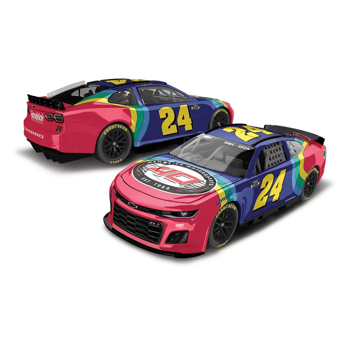 Jeff Gordon #24 Hendrick Motorsports 40th Anniversary 1:64 Die-Cast