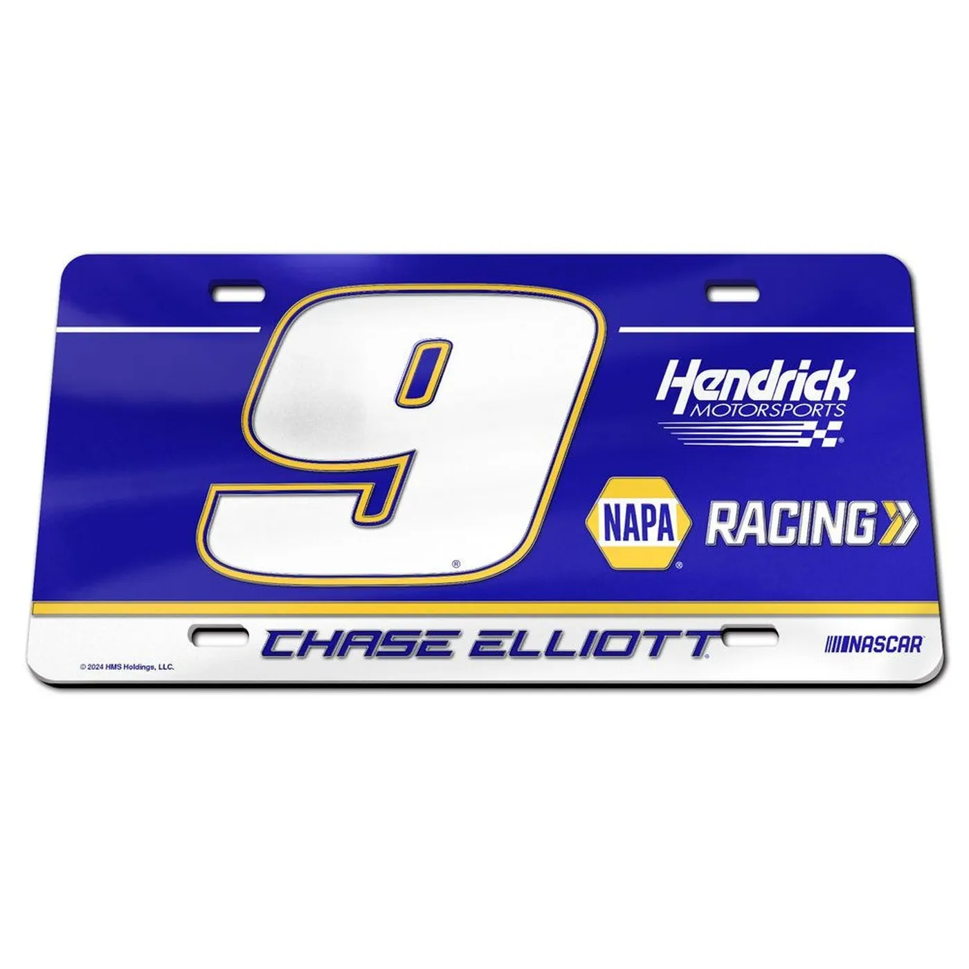 Hendrick Motorsports Chase Elliott #9 NAPA Racing Acrylic License Plate