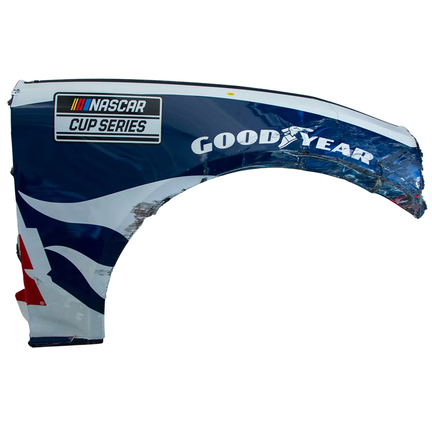 Hendrick Motorsports Race Used 2024 William Byron #24 Liberty University Right Front Fender - Clash
