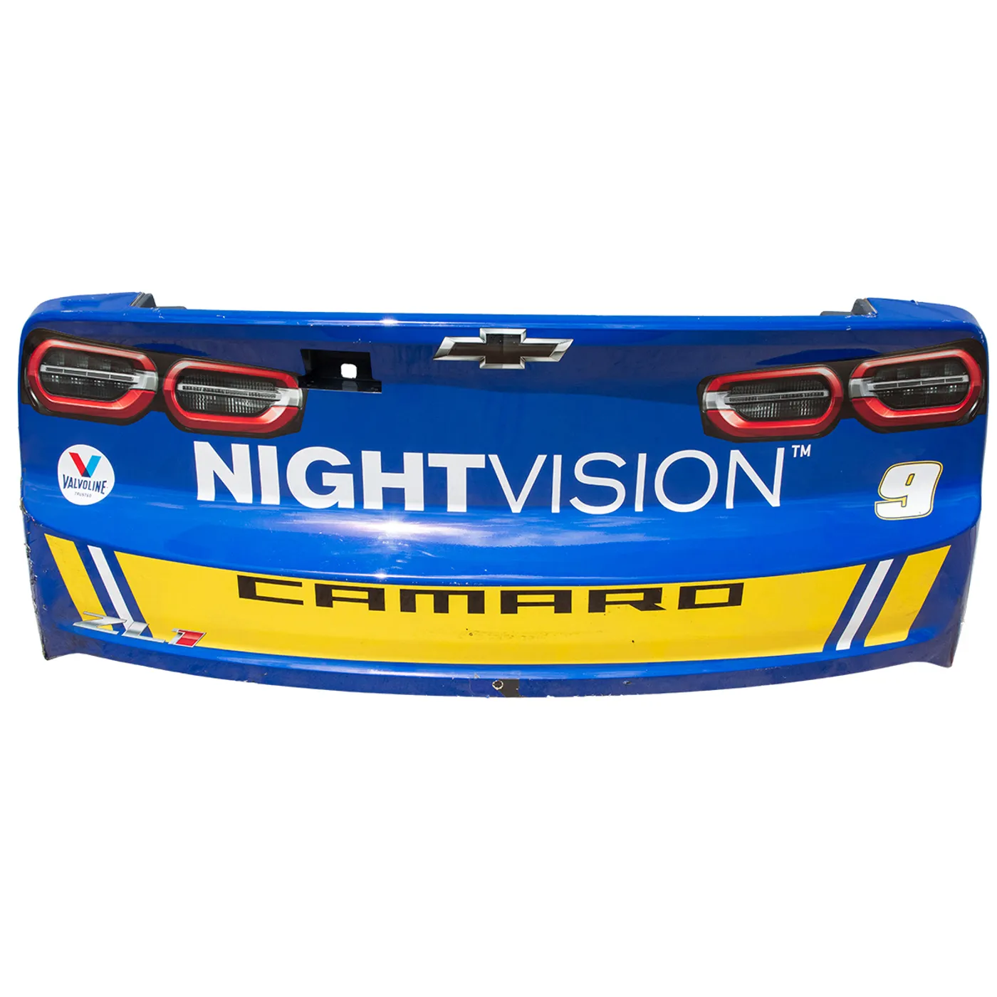 Hendrick Motorsports Race Used 2023 #9 NAPA Nightvision Chevrolet Rear - Gateway