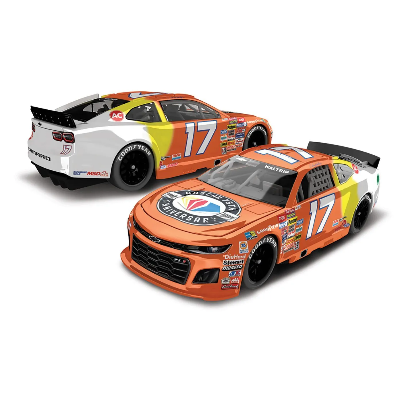 Hendrick Motorsports Darrell Waltrip #17 2023 75 Wins 1:64 Die-Cast