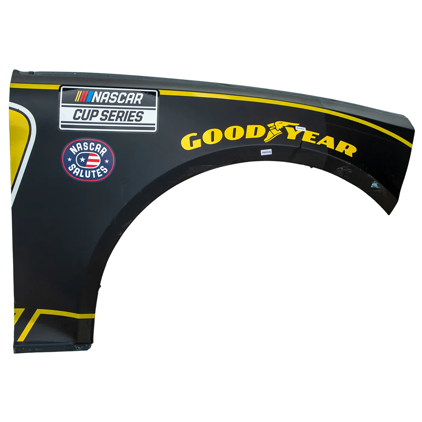 Hendrick Motorsports Race Used 2024 Chase Elliott #9 NAPA Gold Filters RF Fender - Sonoma