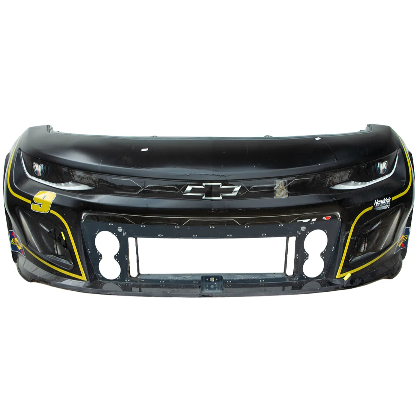 Hendrick Motorsports Race Used 2024 Chase Elliott #9 NAPA Gold Filters Nose - Sonoma