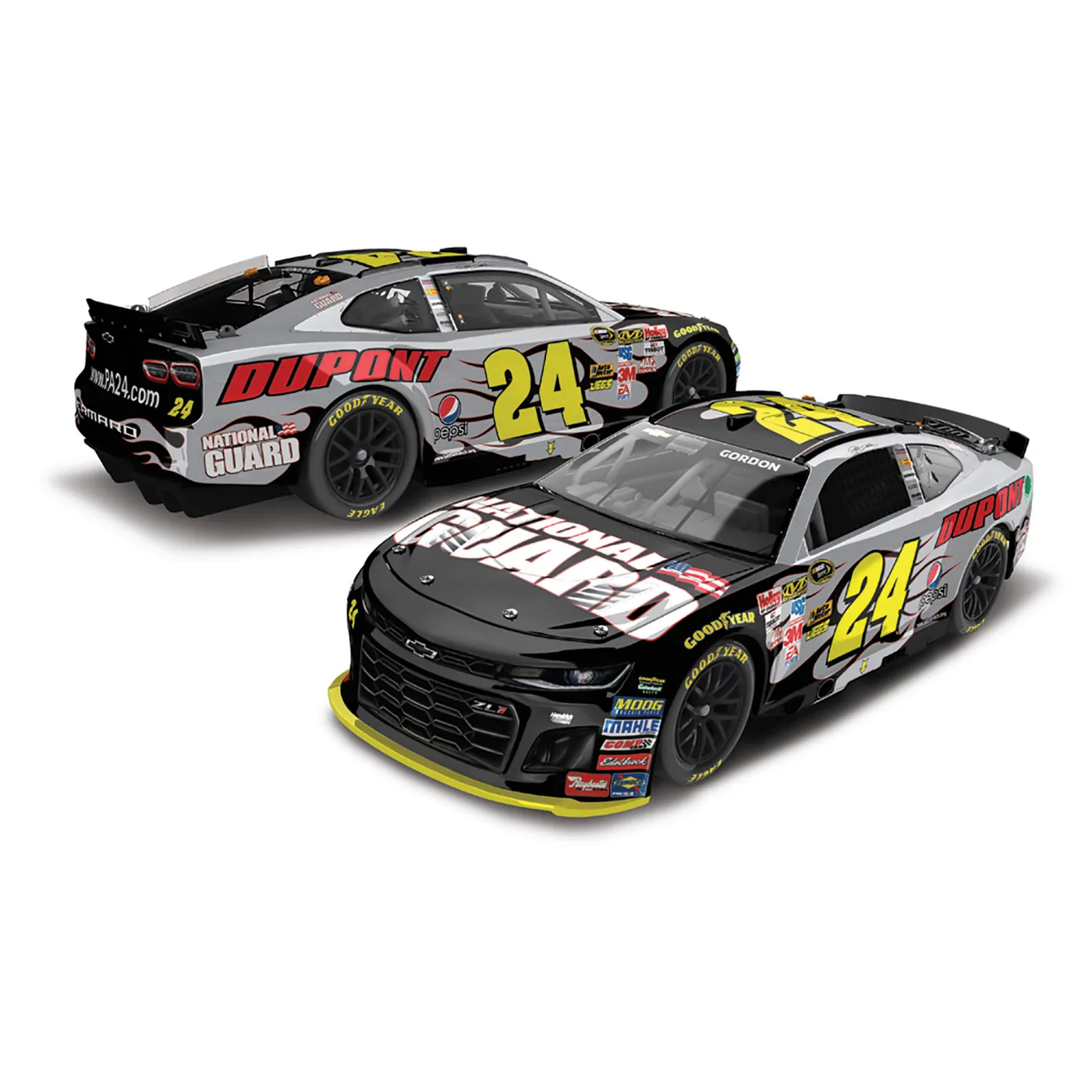 AUTOGRAPHED Jeff Gordon #24 National Guard Fantasy Scheme Next Gen 1:24 HO Diecast - Hendrick Motorsports Store Exclusive