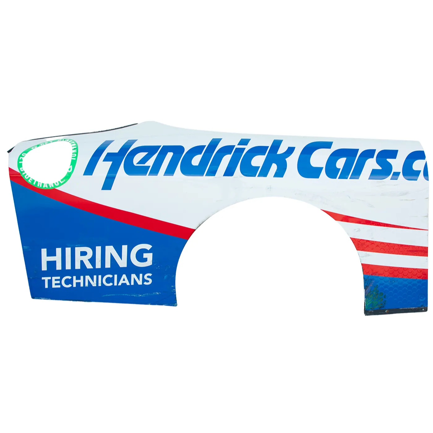 Hendrick Motorsports Race Used 2024 Kyle Larson #17 HendrickCars.com Xfinity RR Quarter - Chicago