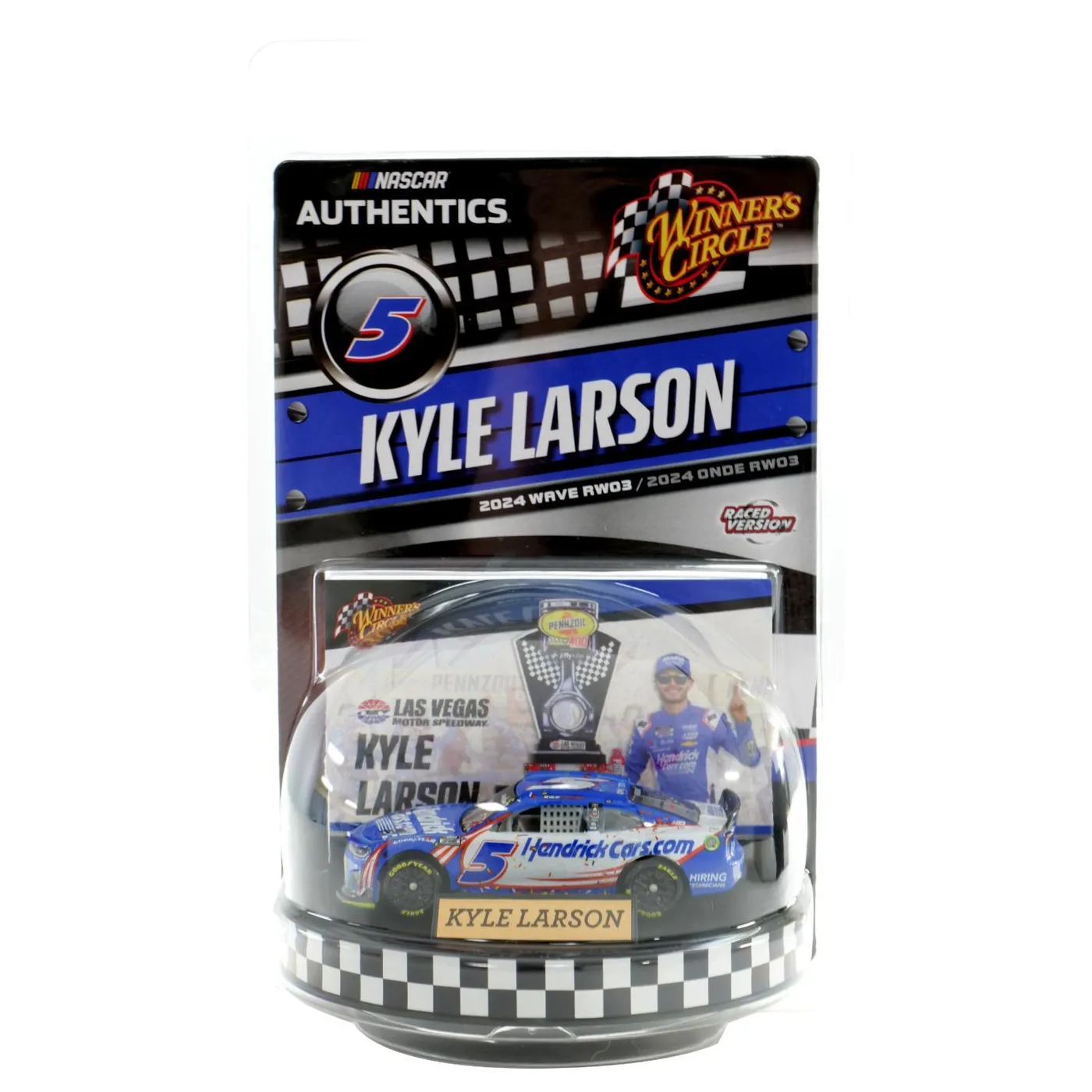 Hendrick Motorsports Kyle Larson #5 2024 HendrickCars.com Las Vegas Win 1:64 Die-Cast