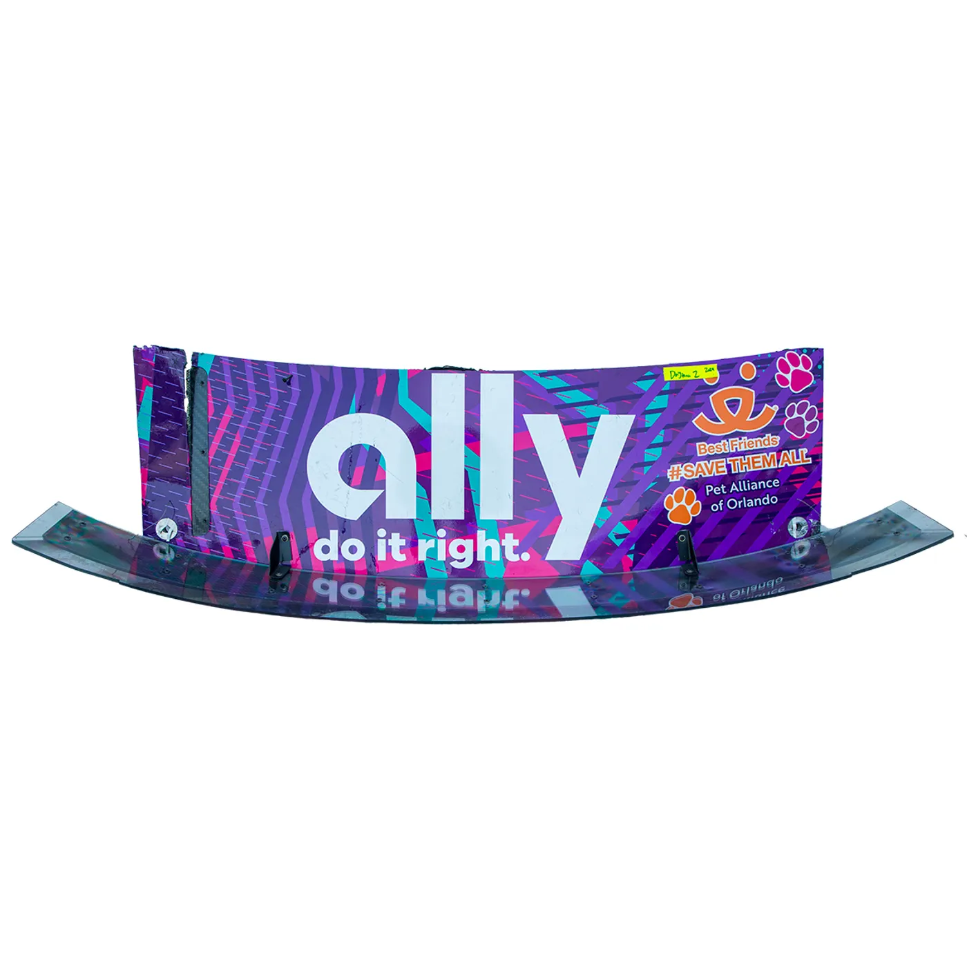 Hendrick Motorsports Race Used 2024 Alex Bowman #48 Ally Decklid W/Spoiler - Daytona 2