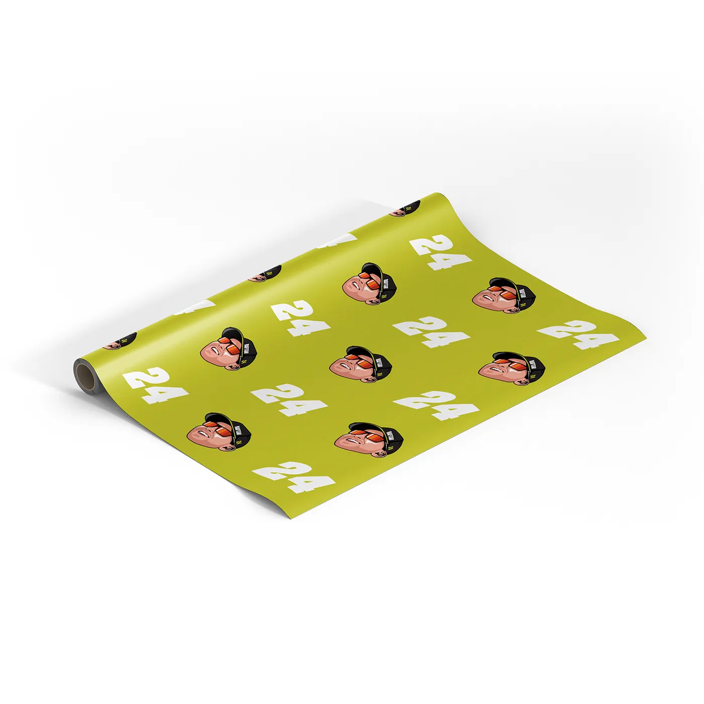 Hendrick Motorsports William Byron Face #24 Gift Wrap Roll - 30" x 6'