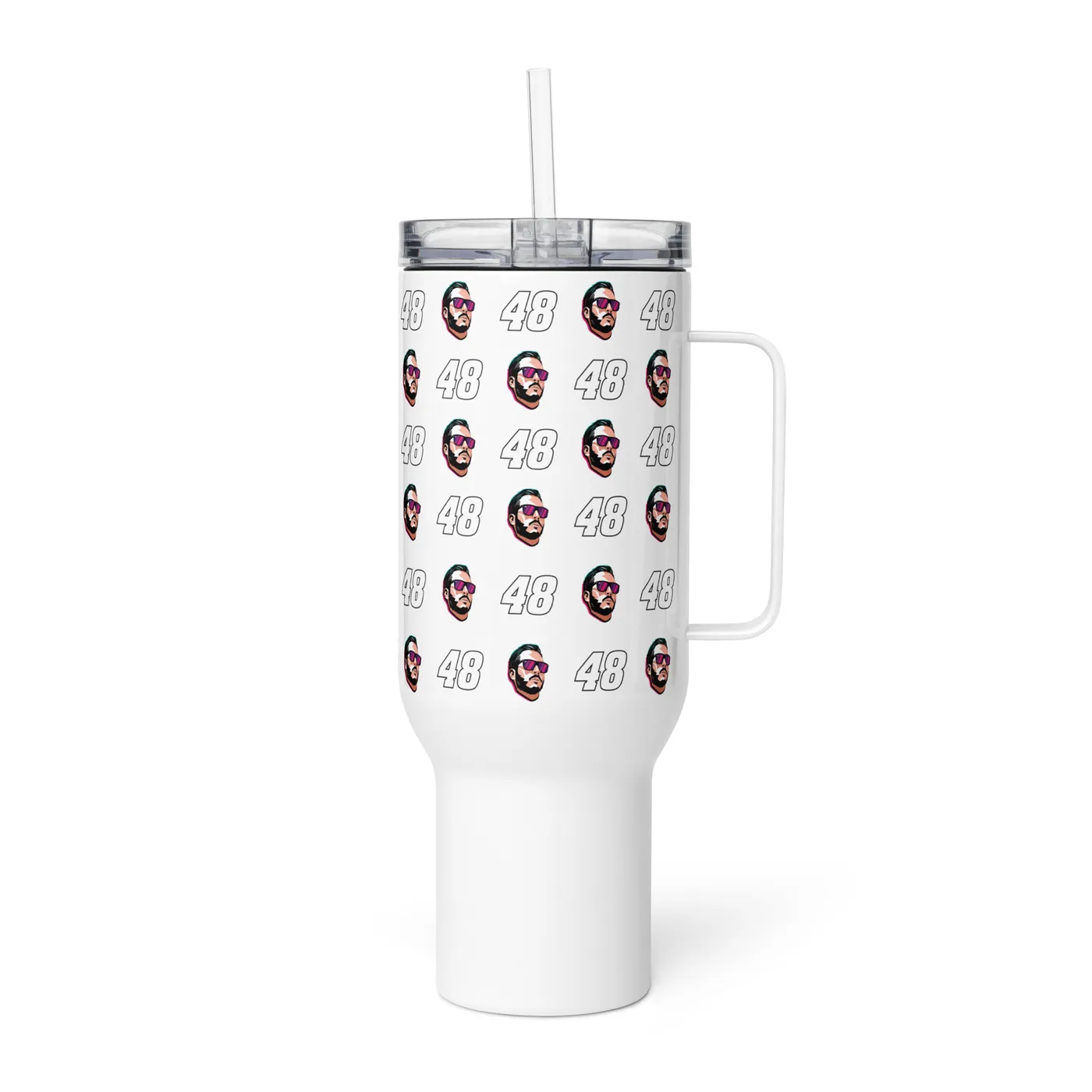 Hendrick Motorsports Alex Bowman Face #48 Travel Mug w/Handle