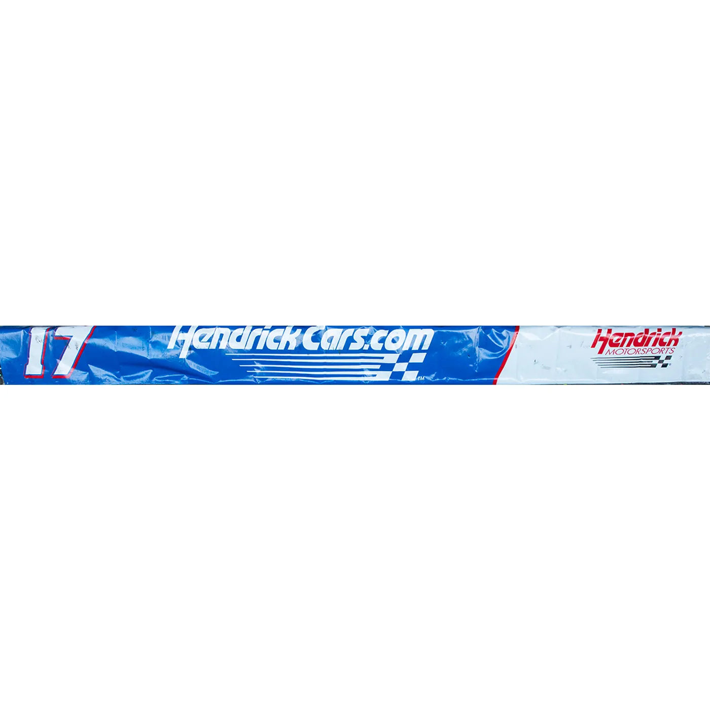 Hendrick Motorsports Race Used 2024 HendrickCars.com #17 Pit Wall Banner - All Xfinity Wins